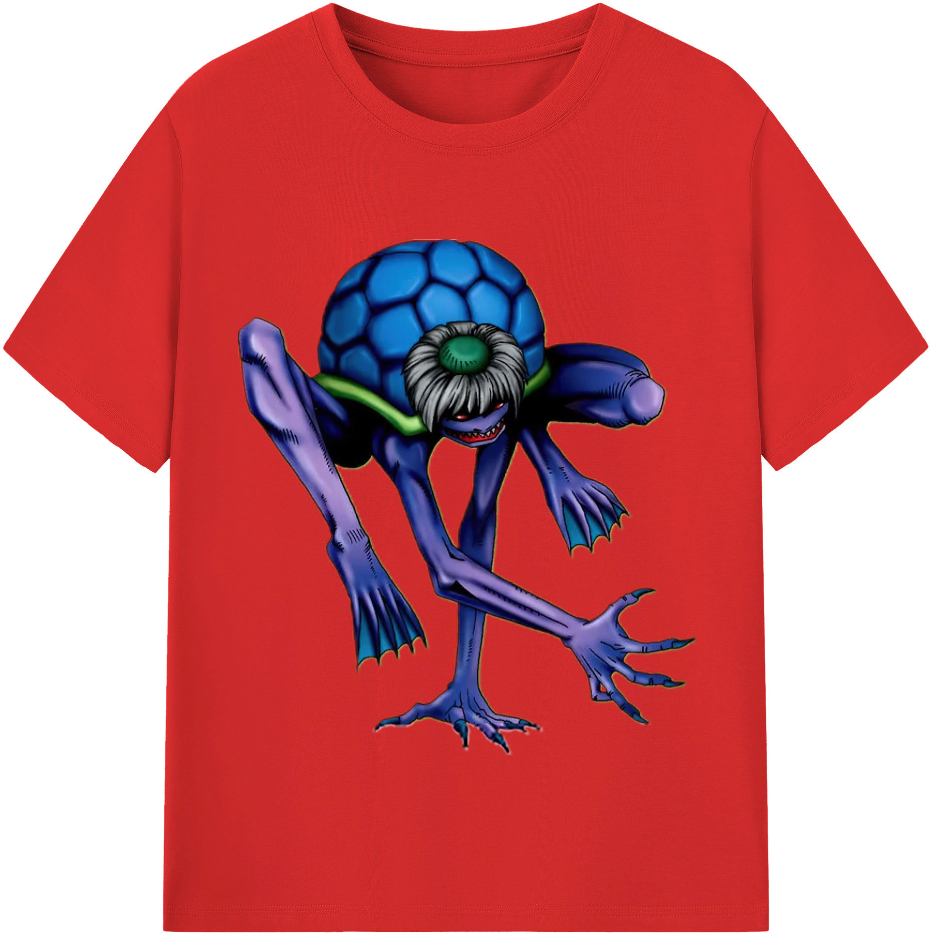 （画像用） 遊☆戯☆王 Yu-Gi-Oh! レディースカジュアルプリントTシャツ（綿100％）