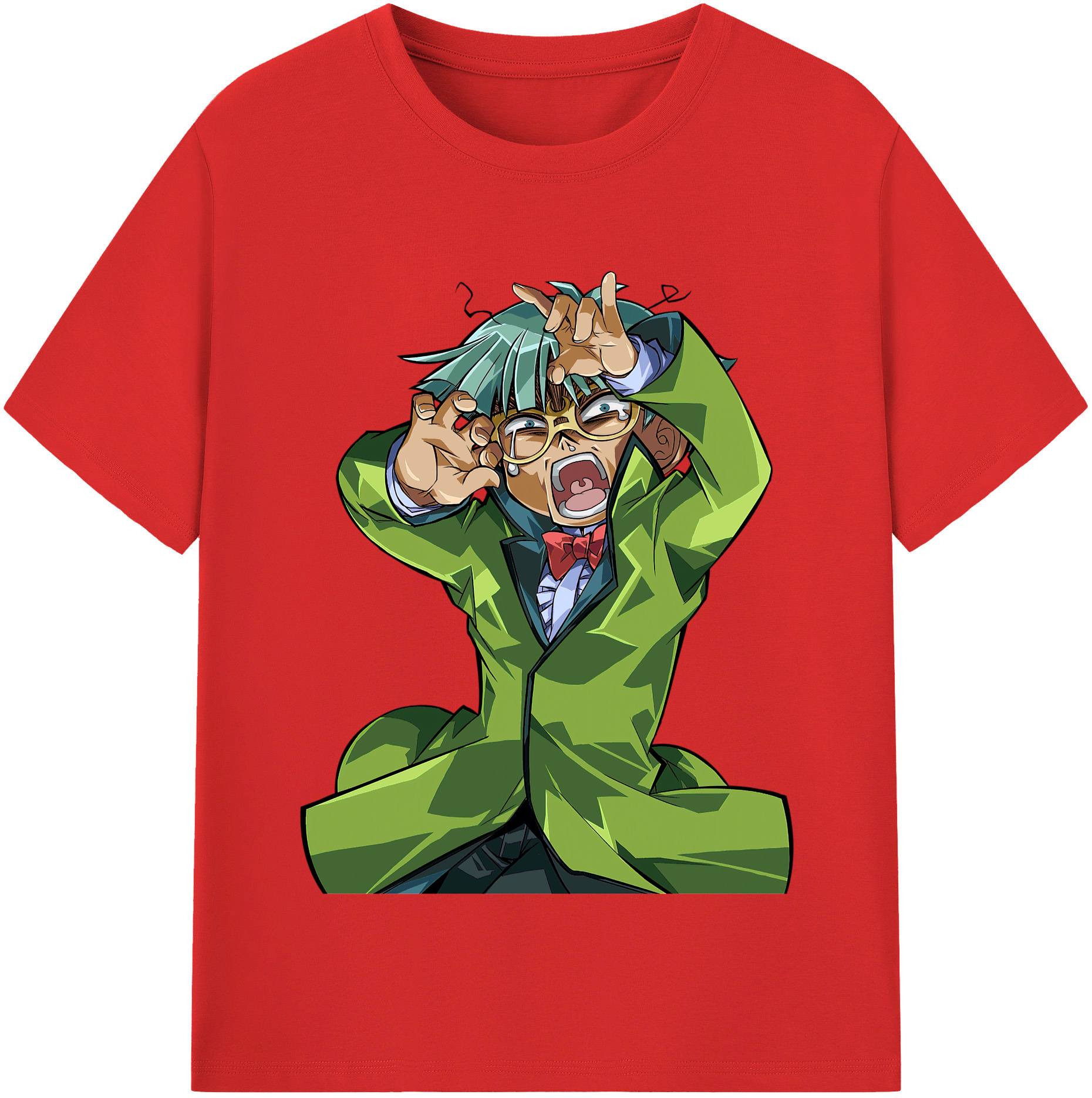 （画像用） 遊☆戯☆王 Yu-Gi-Oh! レディースカジュアルプリントTシャツ（綿100％）