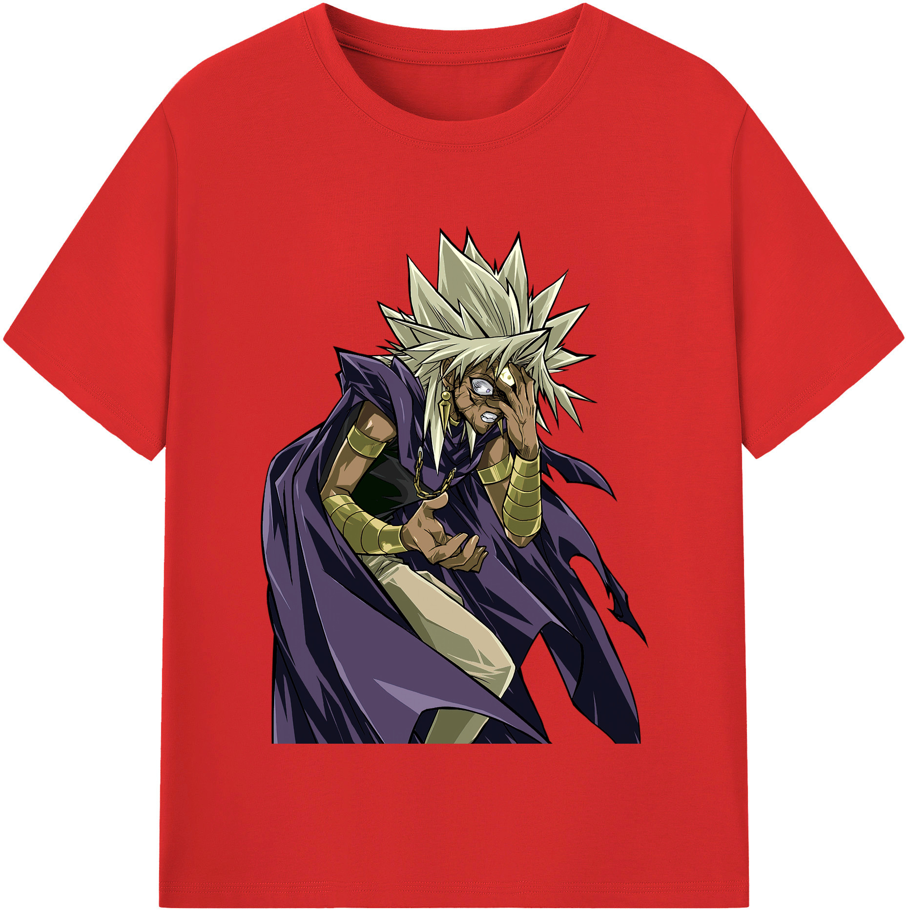 （画像用） 遊☆戯☆王 Yu-Gi-Oh! レディースカジュアルプリントTシャツ（綿100％）