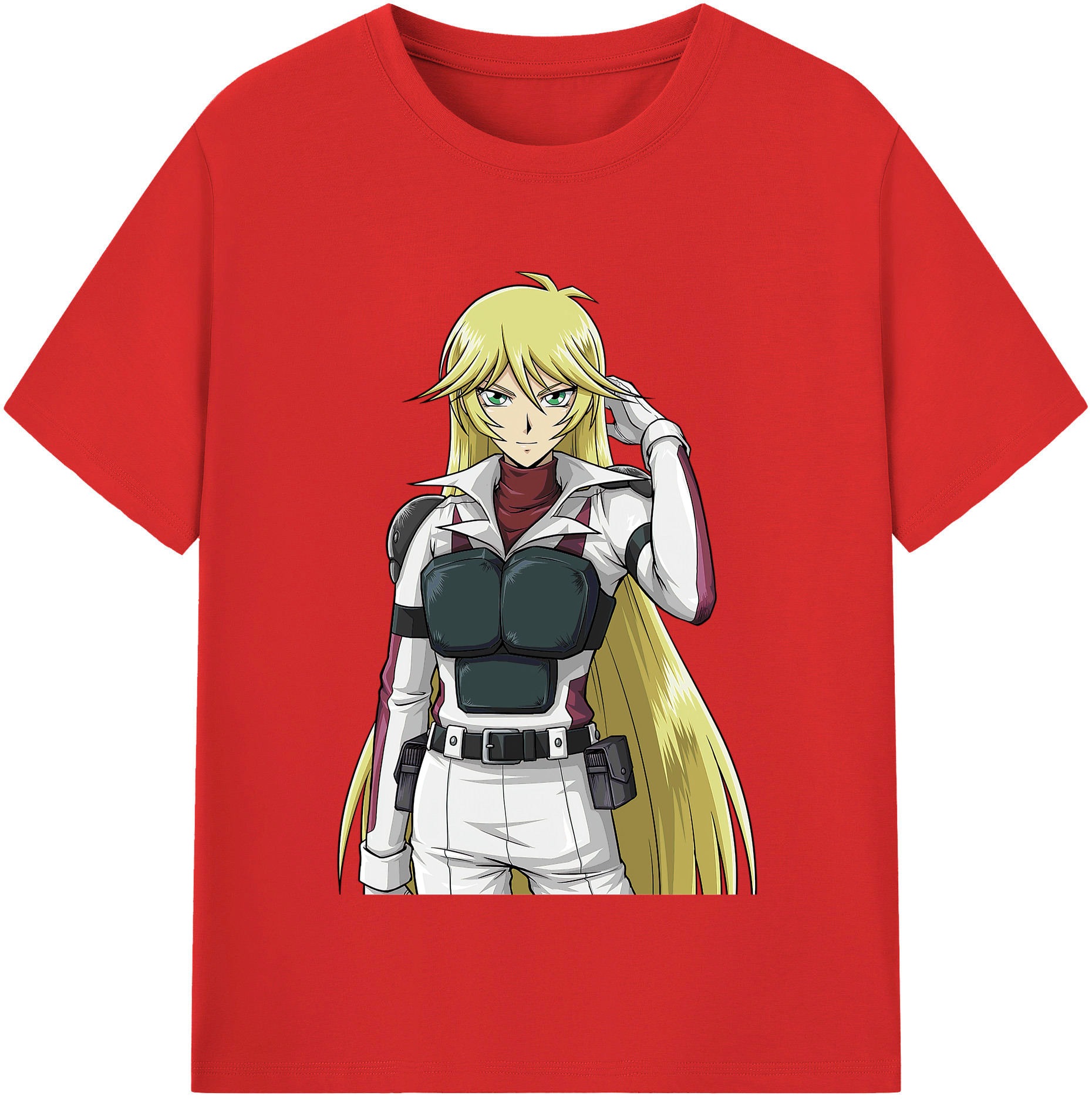 （画像用） 遊☆戯☆王 Yu-Gi-Oh! レディースカジュアルプリントTシャツ（綿100％）