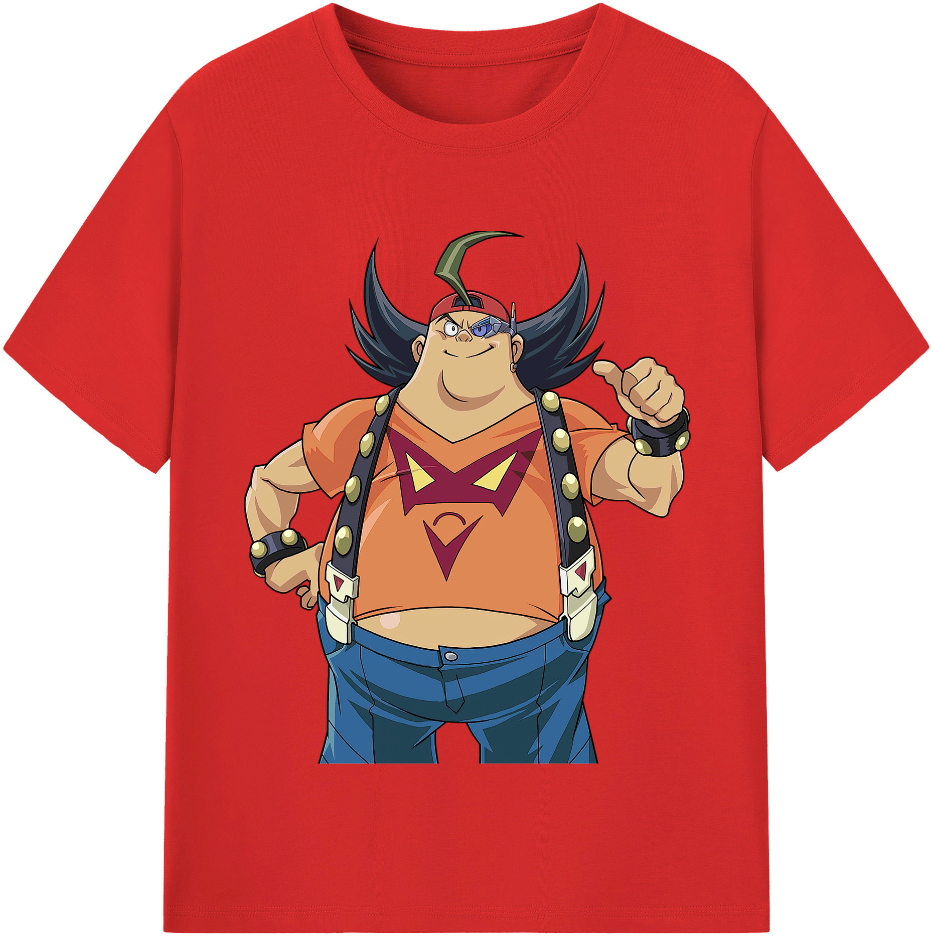 （画像用） 遊☆戯☆王 Yu-Gi-Oh! レディースカジュアルプリントTシャツ（綿100％）