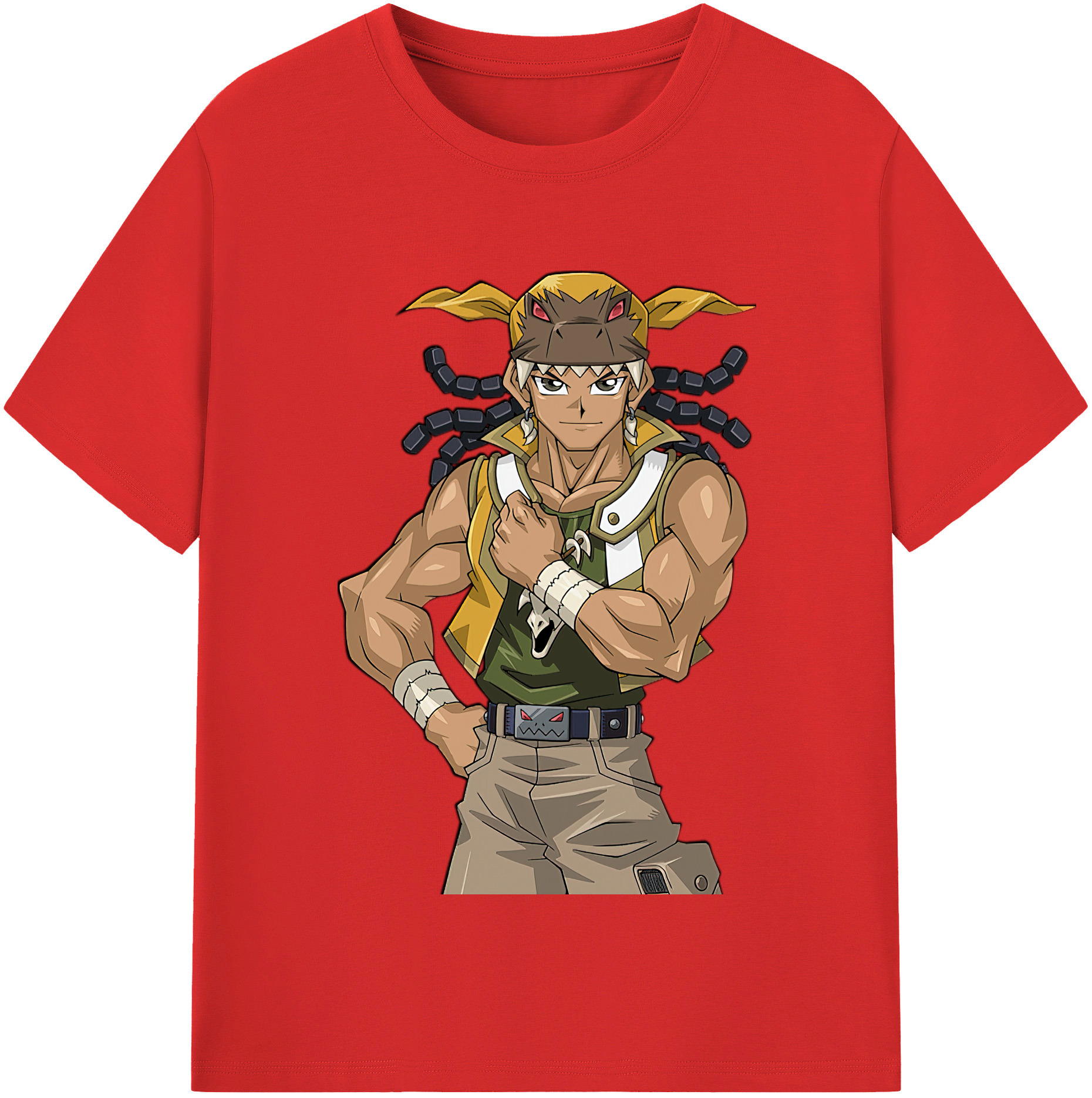 （画像用） 遊☆戯☆王 Yu-Gi-Oh! レディースカジュアルプリントTシャツ（綿100％）