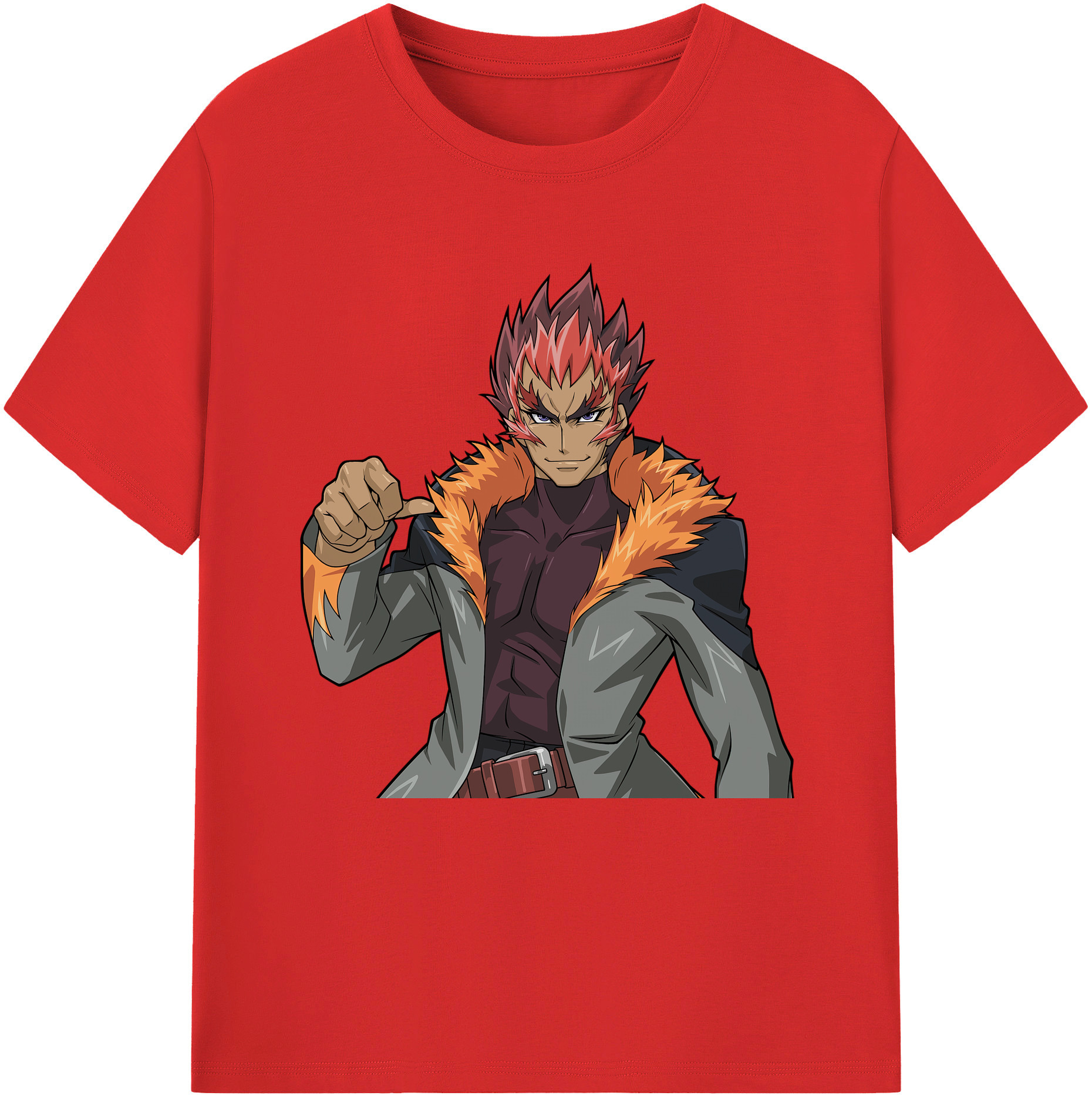 （画像用） 遊☆戯☆王 Yu-Gi-Oh! レディースカジュアルプリントTシャツ（綿100％）