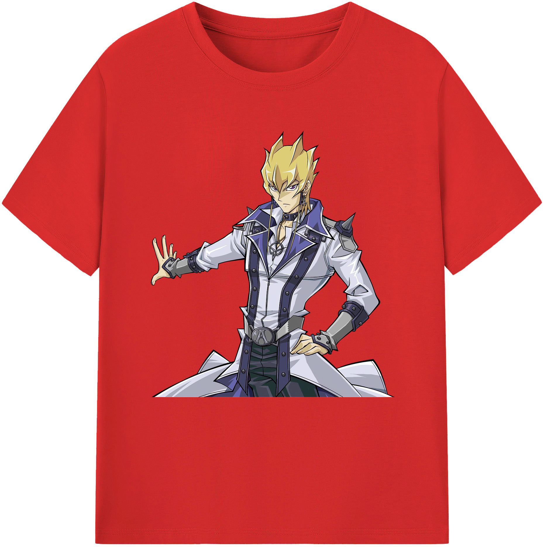 （画像用） 遊☆戯☆王 Yu-Gi-Oh! レディースカジュアルプリントTシャツ（綿100％）