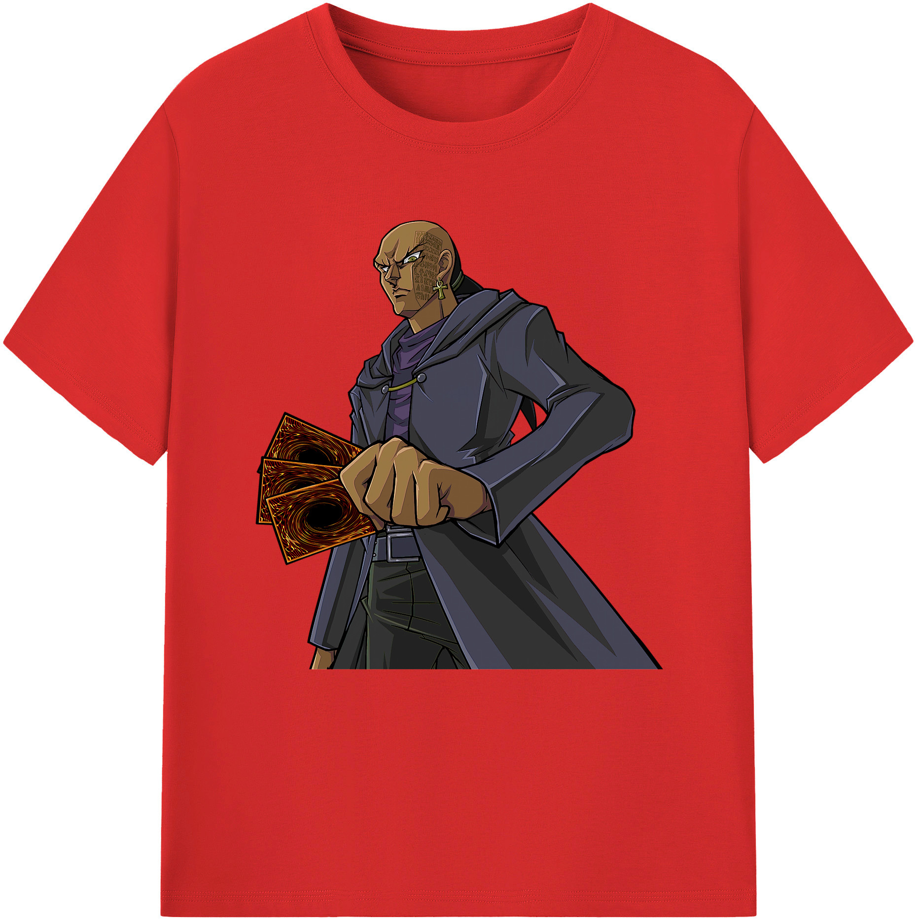 （画像用） 遊☆戯☆王 Yu-Gi-Oh! レディースカジュアルプリントTシャツ（綿100％）