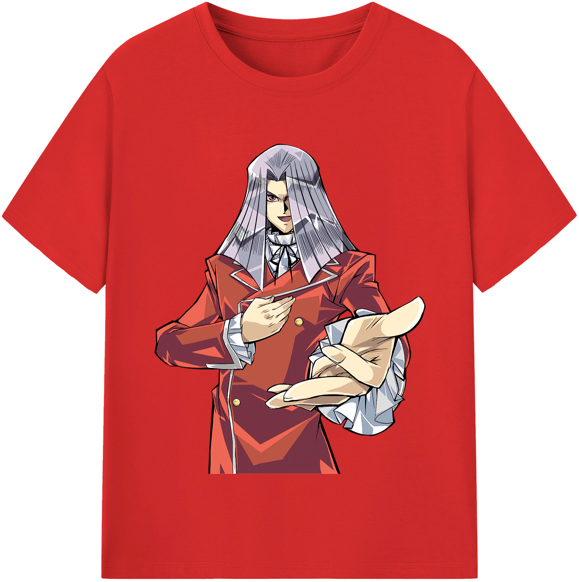 （画像用） 遊☆戯☆王 Yu-Gi-Oh! レディースカジュアルプリントTシャツ（綿100％）