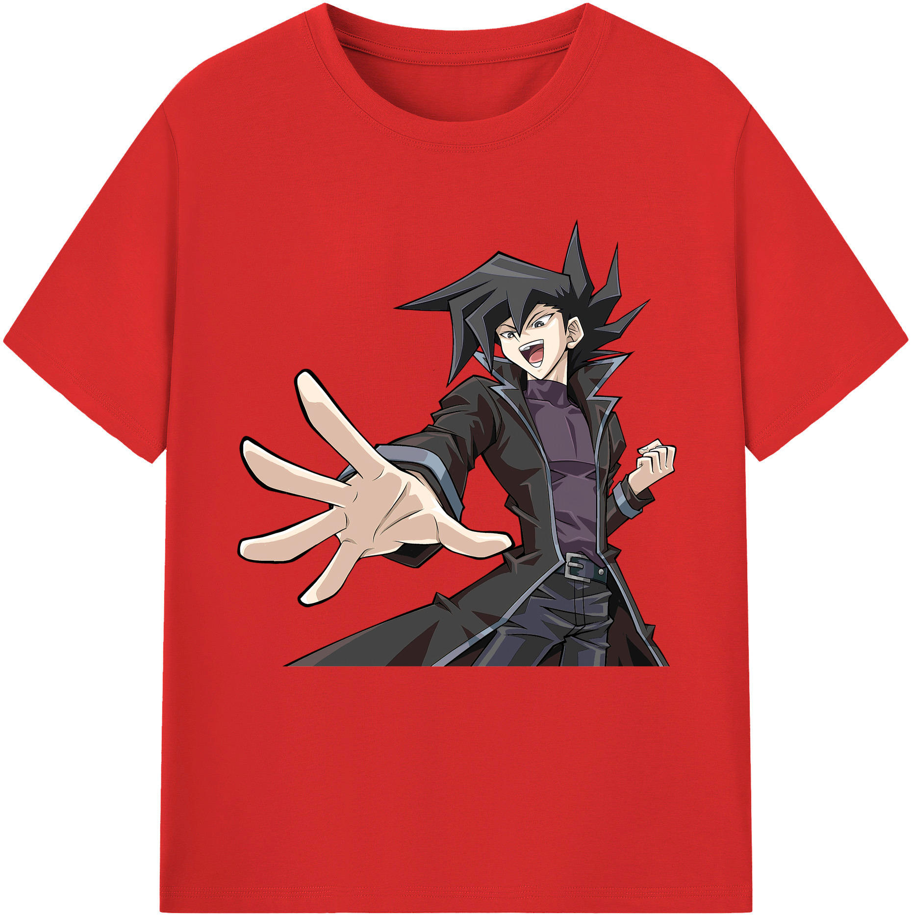 （画像用） 遊☆戯☆王 Yu-Gi-Oh! レディースカジュアルプリントTシャツ（綿100％）