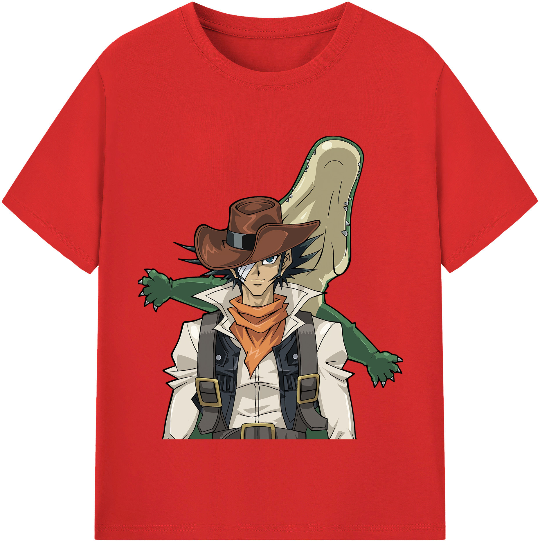 （画像用） 遊☆戯☆王 Yu-Gi-Oh! レディースカジュアルプリントTシャツ（綿100％）