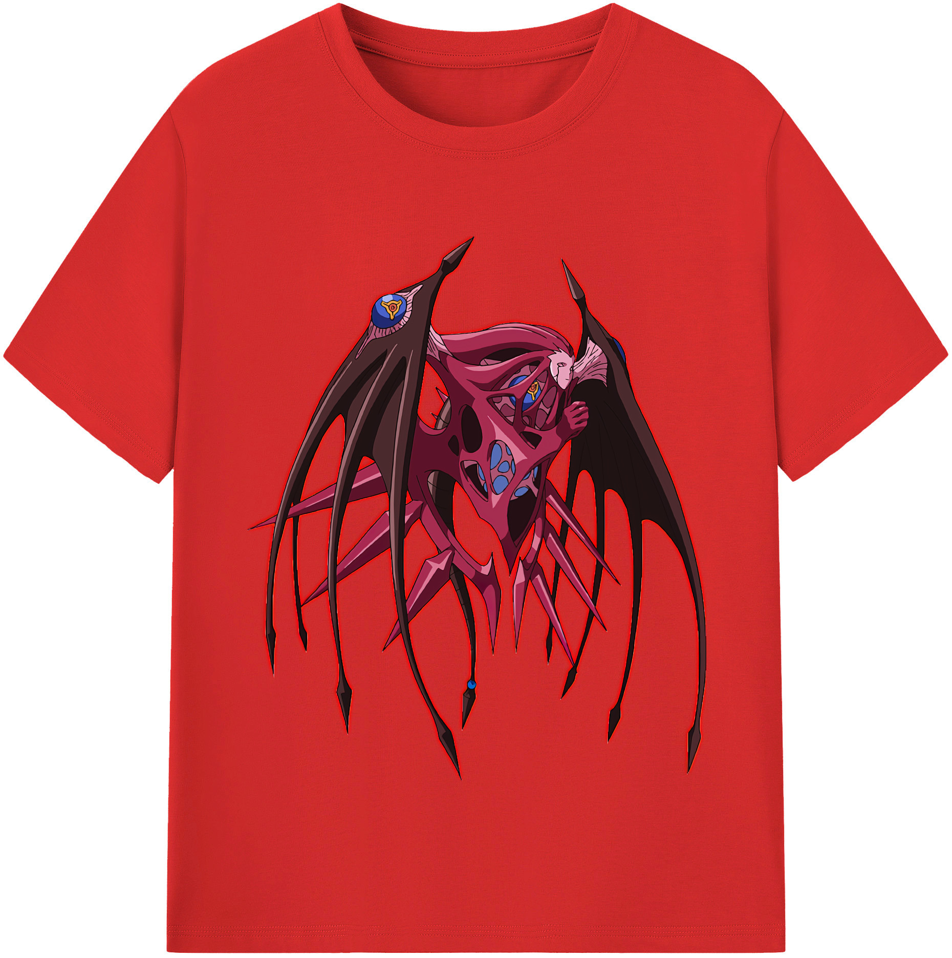 （画像用） 遊☆戯☆王 Yu-Gi-Oh! レディースカジュアルプリントTシャツ（綿100％）