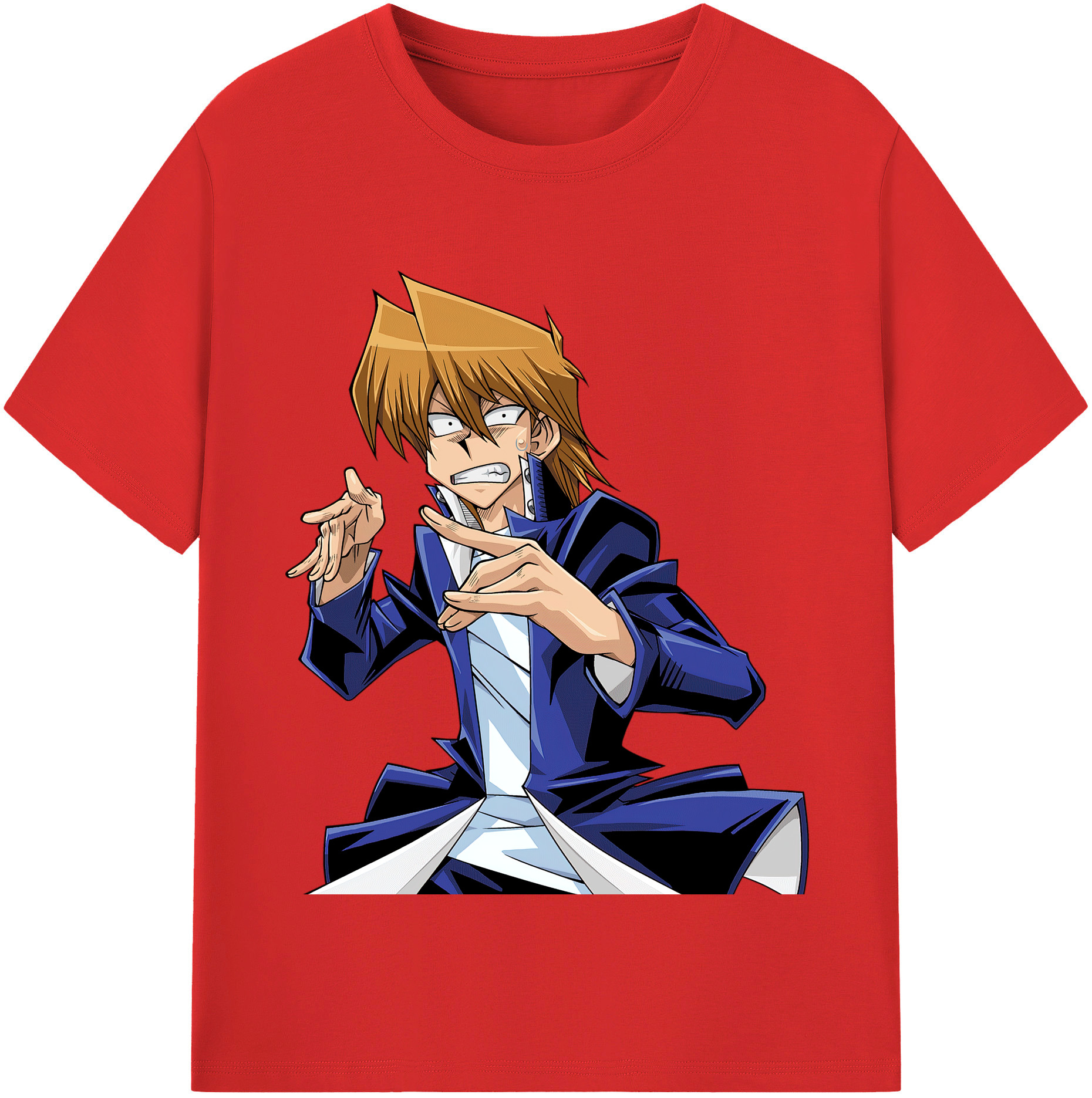（画像用） 遊☆戯☆王 Yu-Gi-Oh! レディースカジュアルプリントTシャツ（綿100％）
