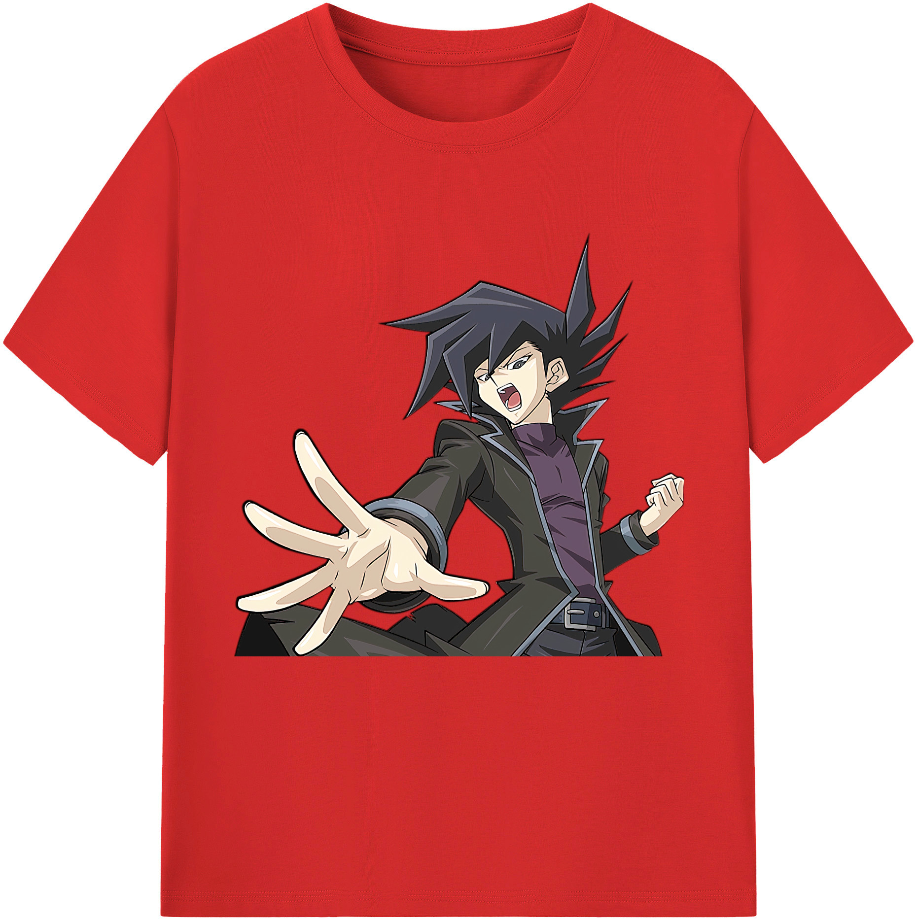 （画像用） 遊☆戯☆王 Yu-Gi-Oh! レディースカジュアルプリントTシャツ（綿100％）