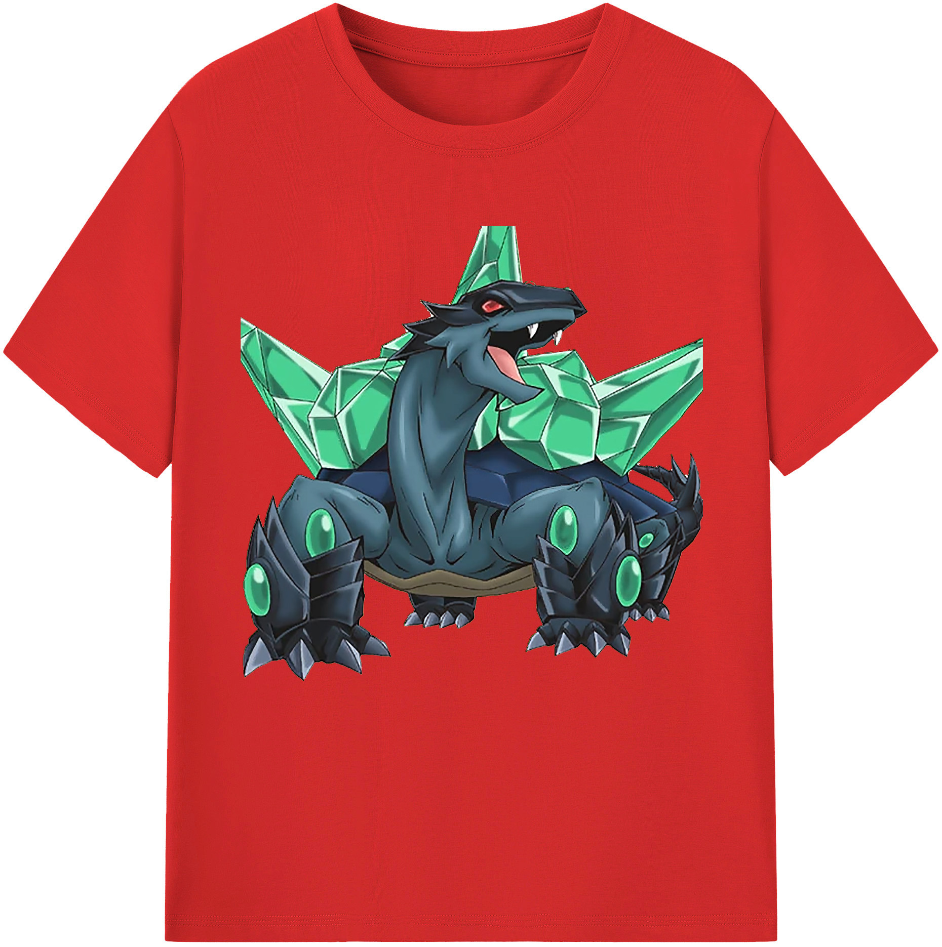 （画像用） 遊☆戯☆王 Yu-Gi-Oh! レディースカジュアルプリントTシャツ（綿100％）