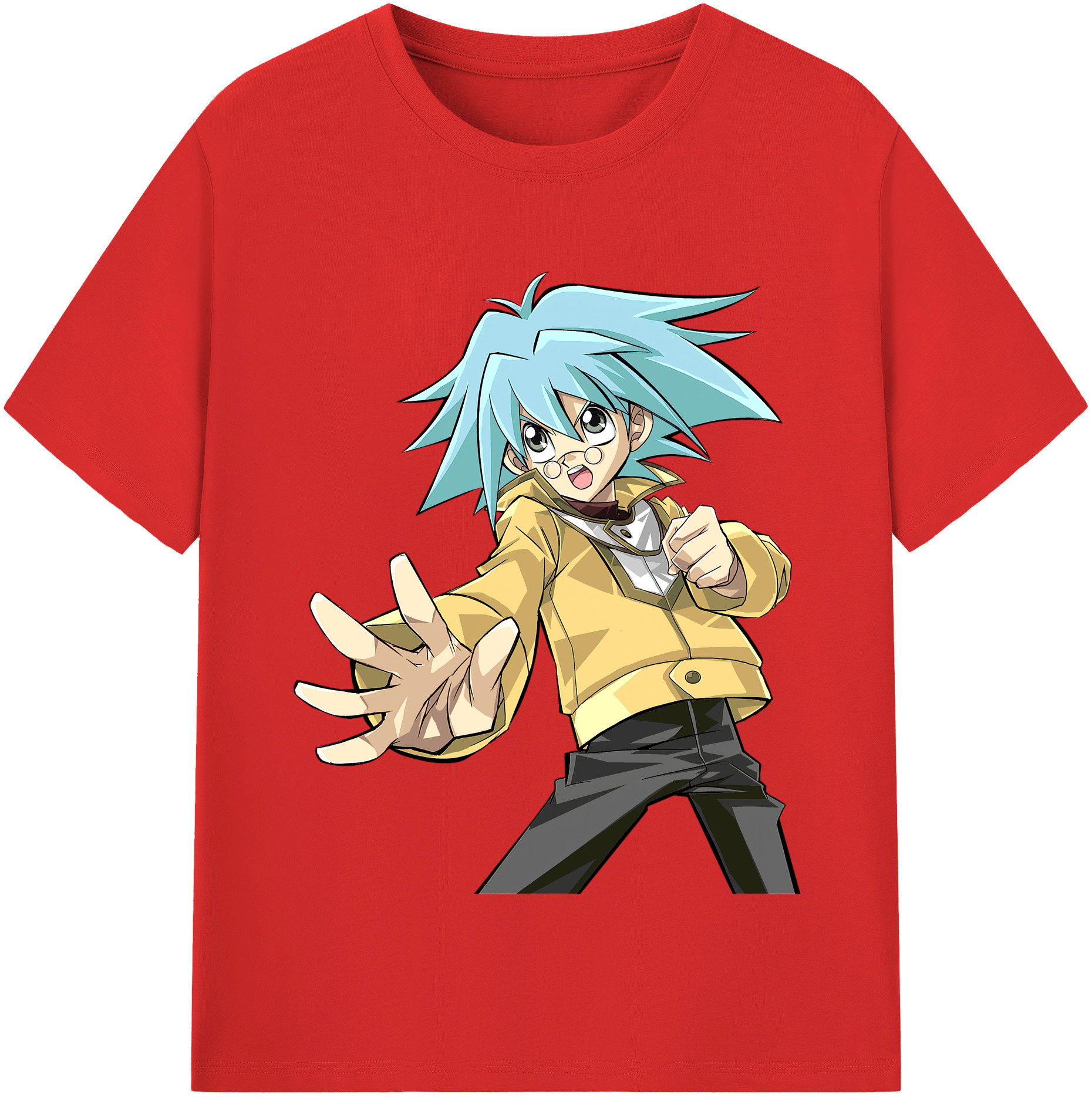 （画像用） 遊☆戯☆王 Yu-Gi-Oh! レディースカジュアルプリントTシャツ（綿100％）