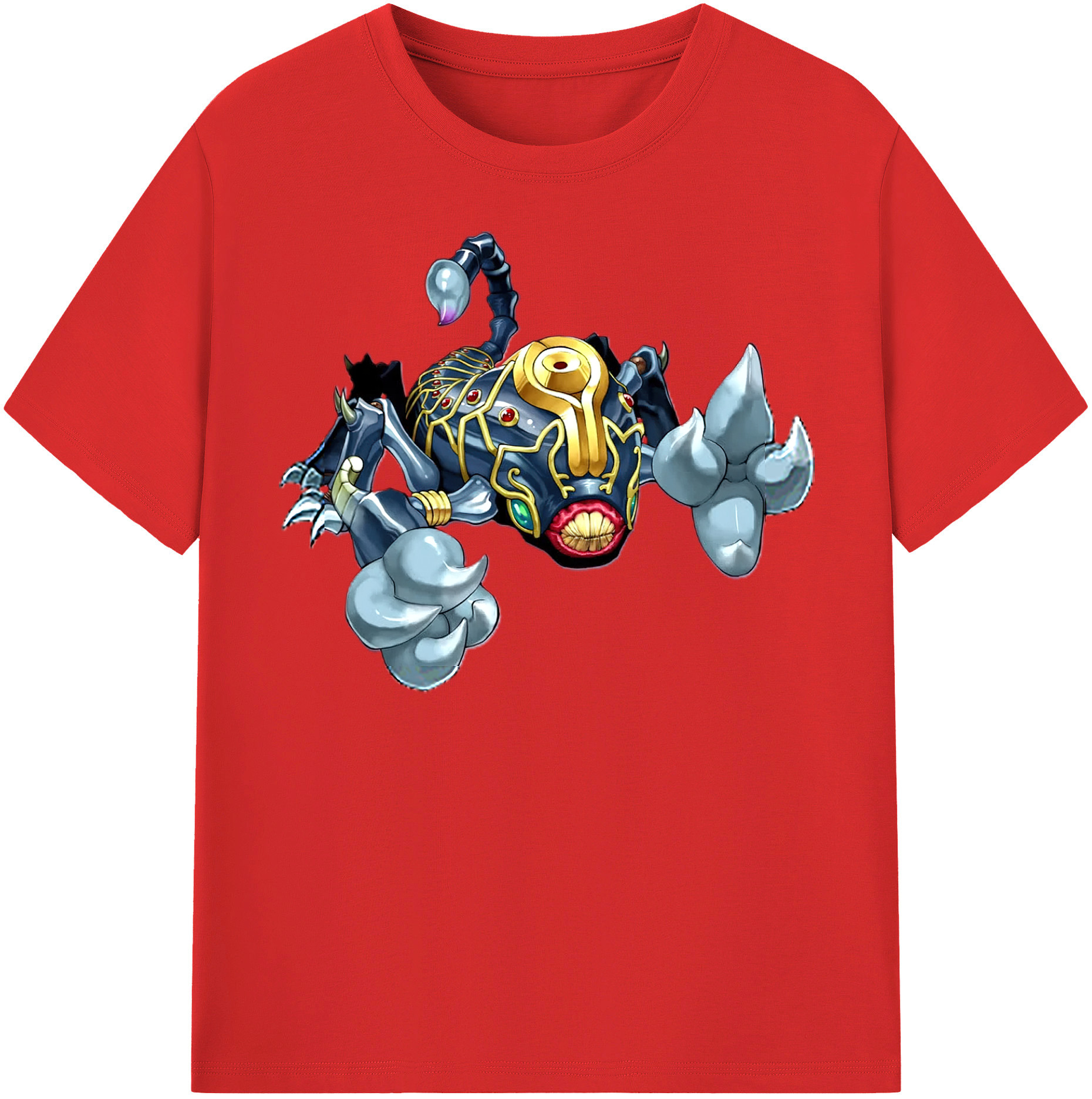 （画像用） 遊☆戯☆王 Yu-Gi-Oh! レディースカジュアルプリントTシャツ（綿100％）