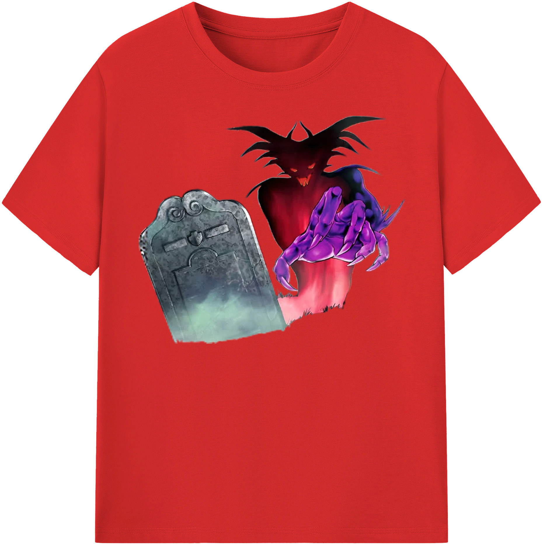 （画像用） 遊☆戯☆王 Yu-Gi-Oh! レディースカジュアルプリントTシャツ（綿100％）