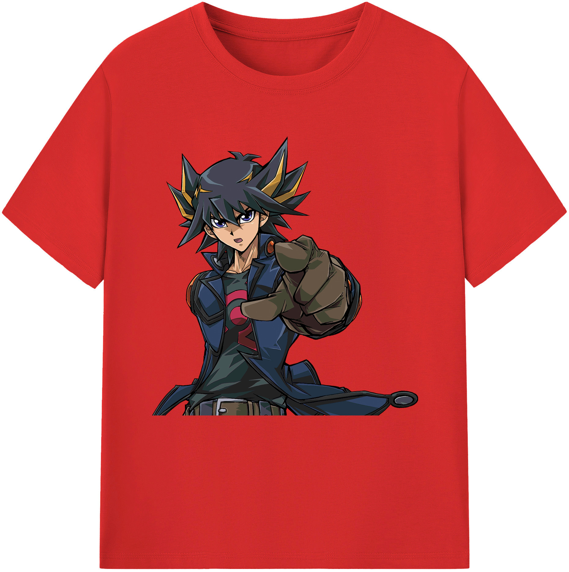 （画像用） 遊☆戯☆王 Yu-Gi-Oh! レディースカジュアルプリントTシャツ（綿100％）