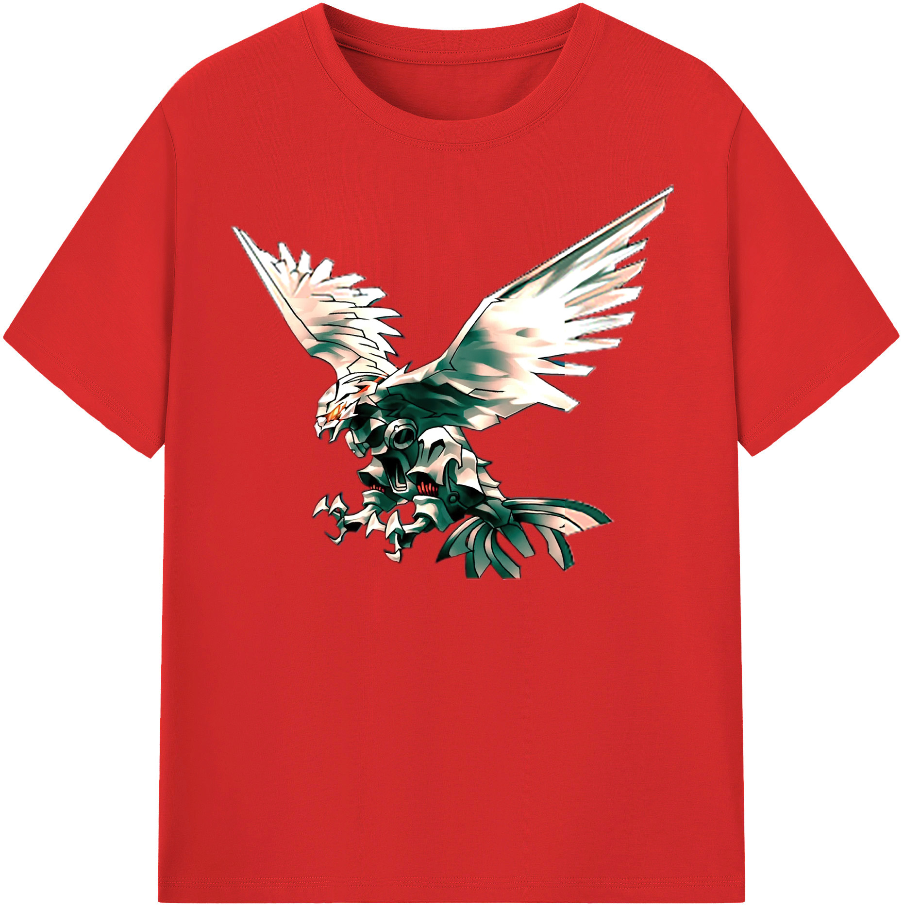 （画像用） 遊☆戯☆王 Yu-Gi-Oh! レディースカジュアルプリントTシャツ（綿100％）