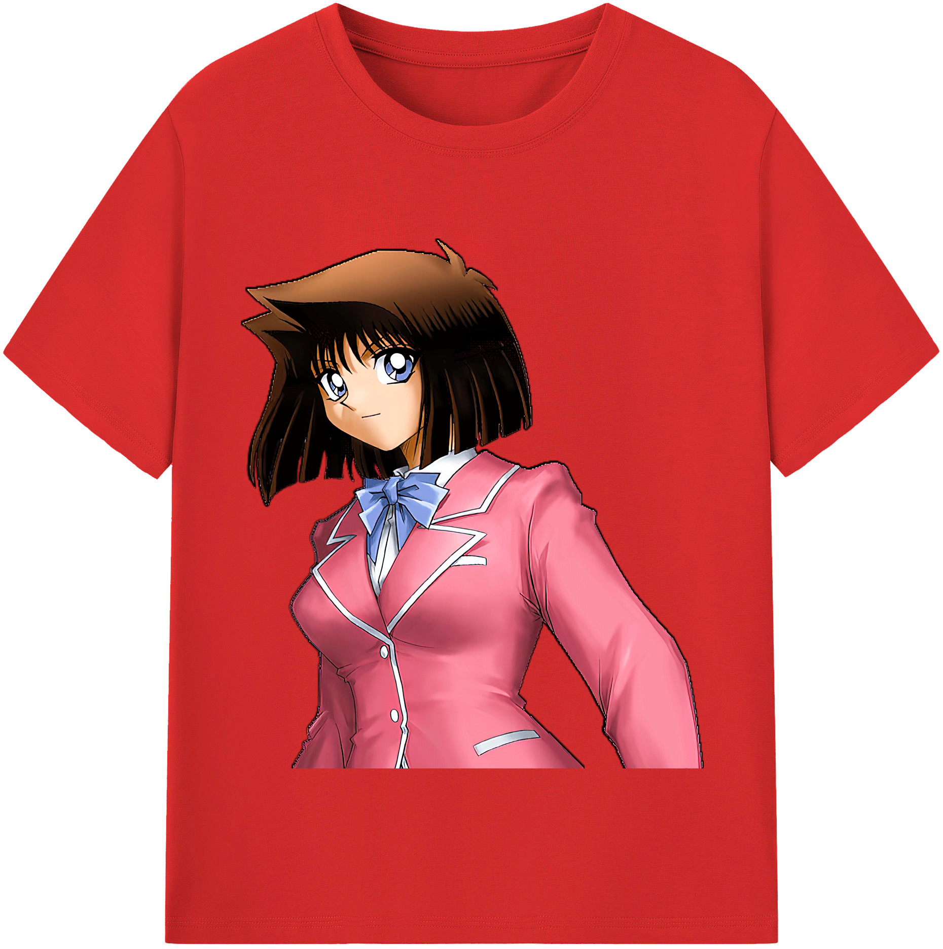 （画像用） 遊☆戯☆王 Yu-Gi-Oh! レディースカジュアルプリントTシャツ（綿100％）