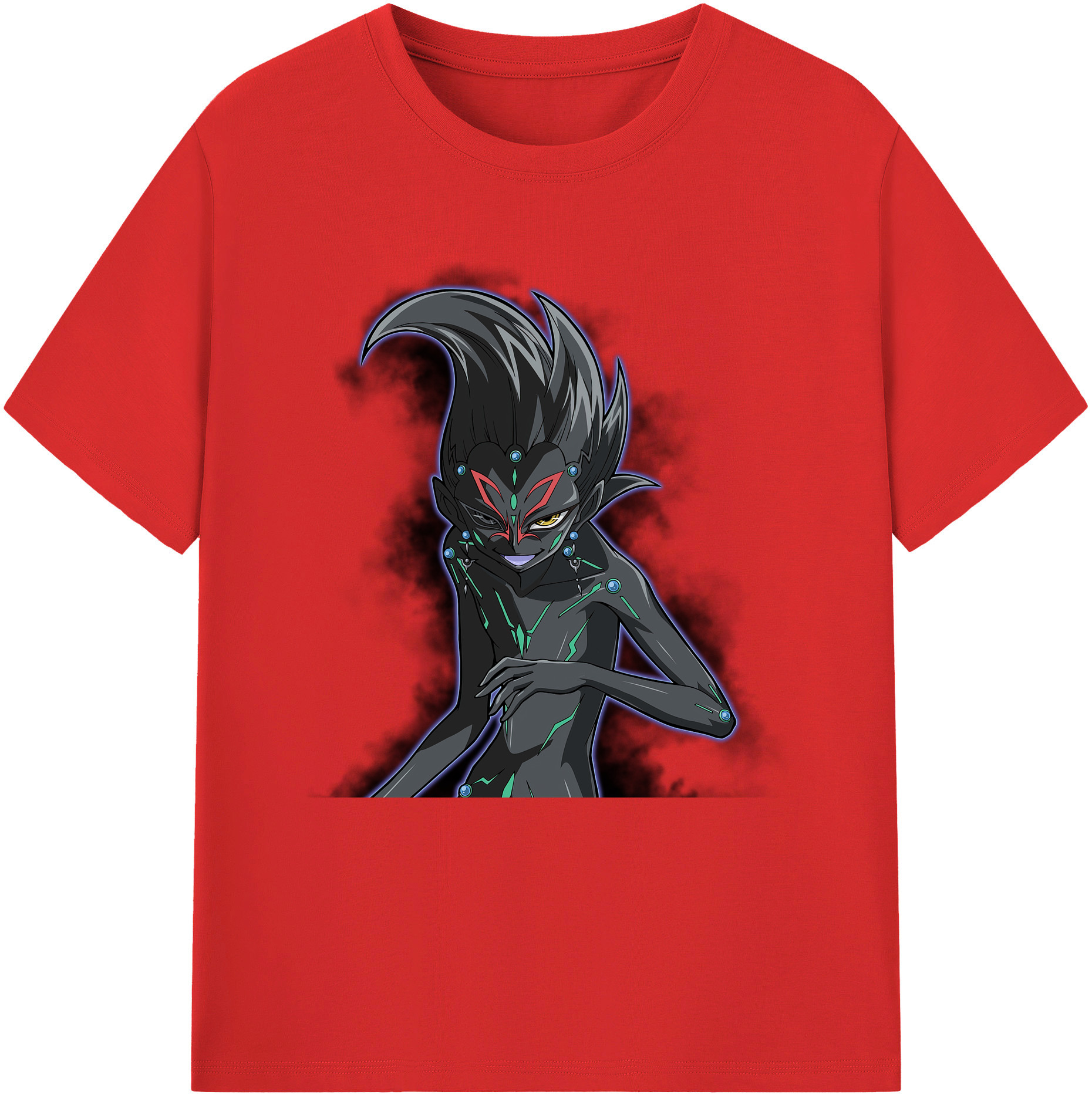 （画像用） 遊☆戯☆王 Yu-Gi-Oh! レディースカジュアルプリントTシャツ（綿100％）