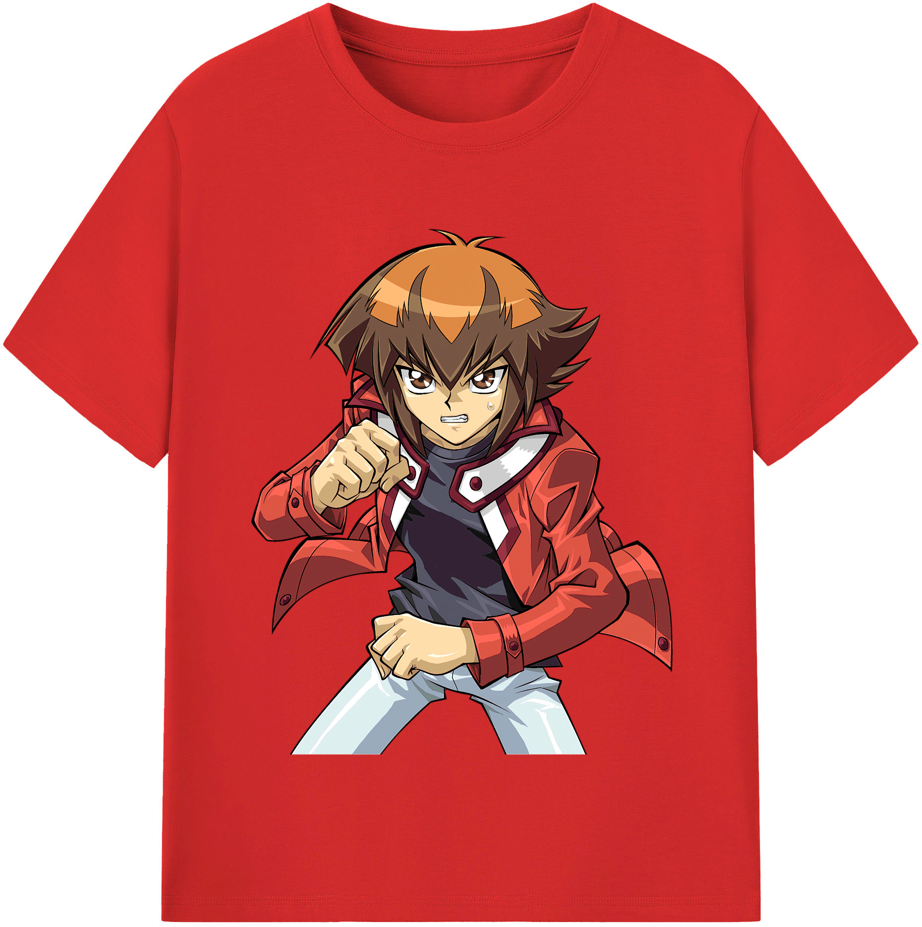 （画像用） 遊☆戯☆王 Yu-Gi-Oh! レディースカジュアルプリントTシャツ（綿100％）