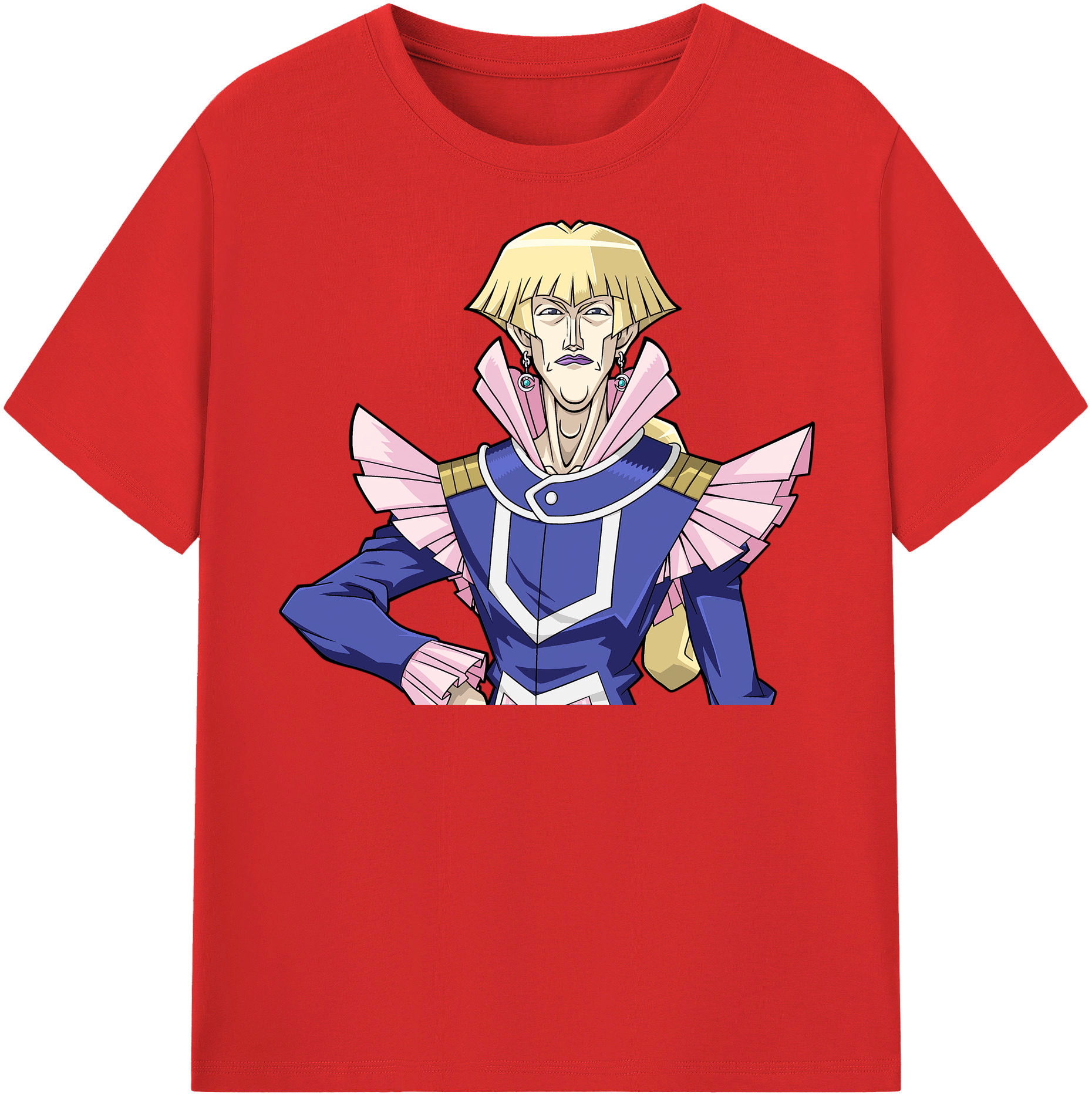（画像用） 遊☆戯☆王 Yu-Gi-Oh! レディースカジュアルプリントTシャツ（綿100％）