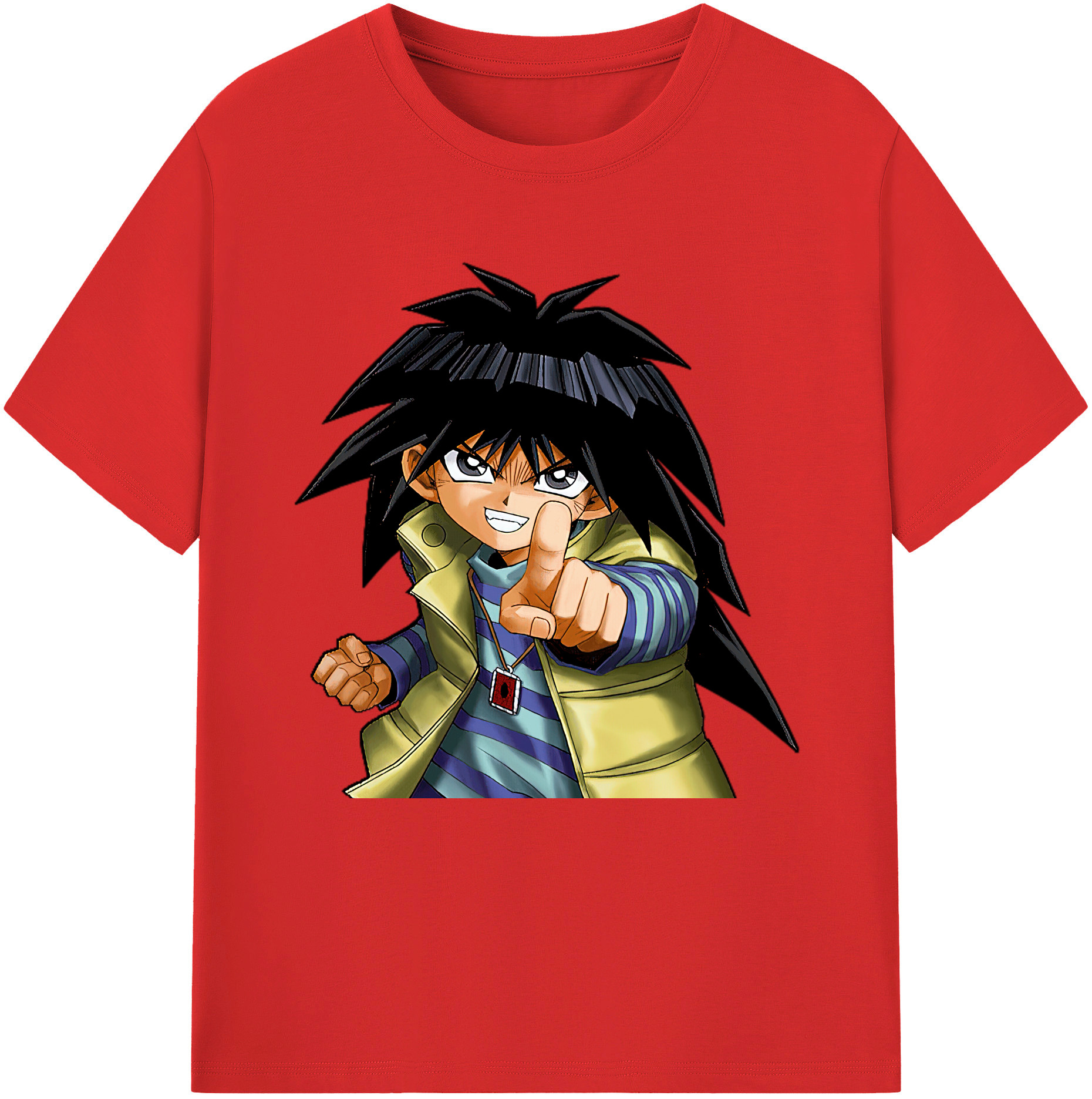 （画像用） 遊☆戯☆王 Yu-Gi-Oh! レディースカジュアルプリントTシャツ（綿100％）