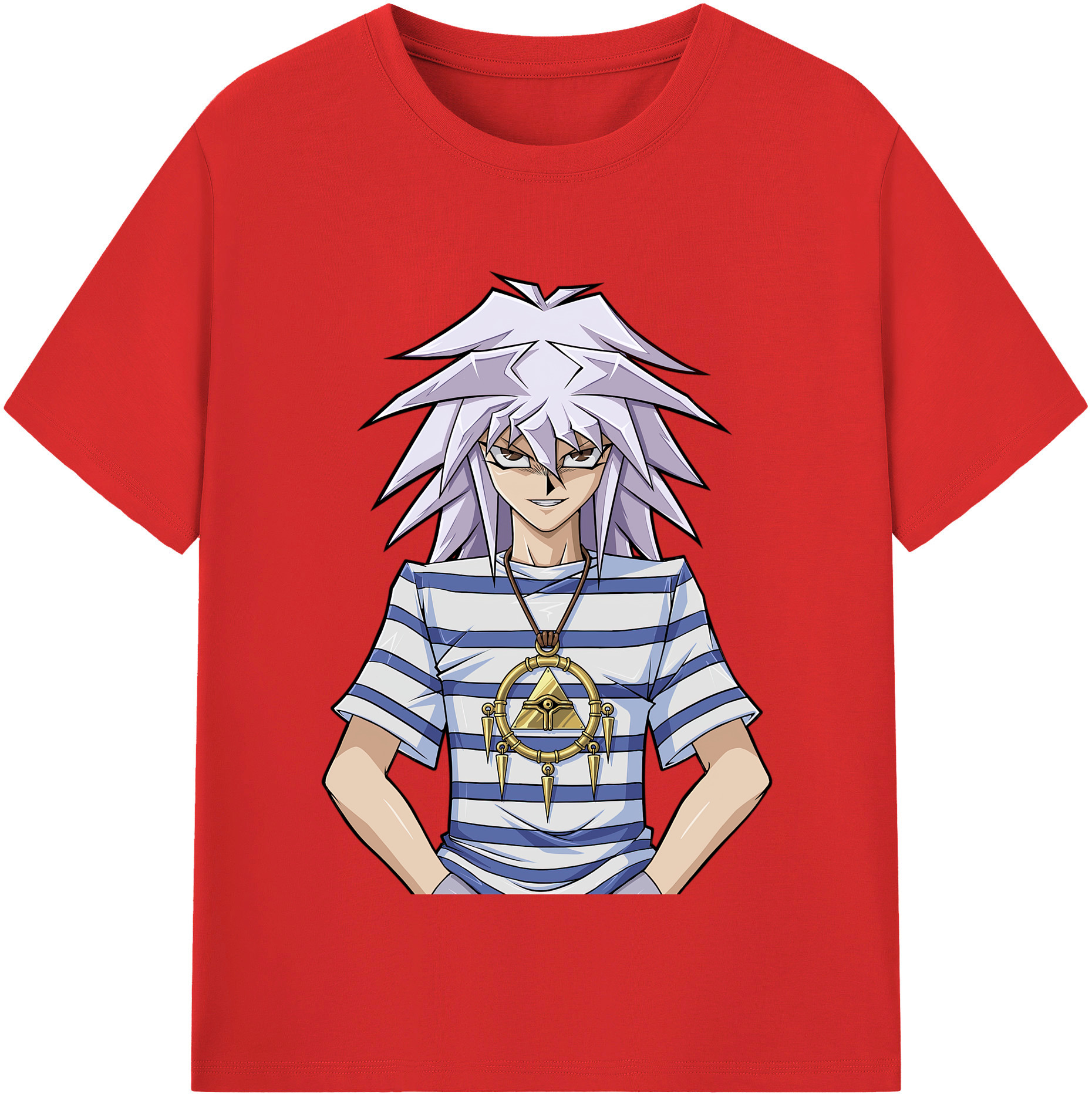 （画像用） 遊☆戯☆王 Yu-Gi-Oh! レディースカジュアルプリントTシャツ（綿100％）