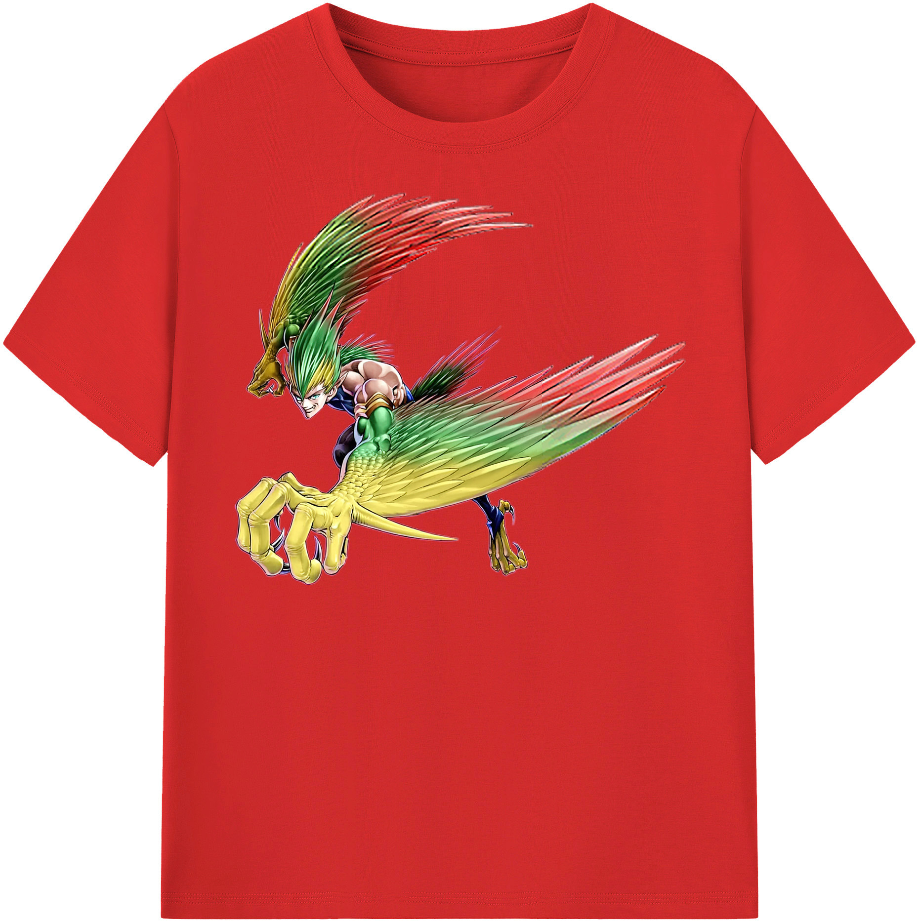（画像用） 遊☆戯☆王 Yu-Gi-Oh! レディースカジュアルプリントTシャツ（綿100％）