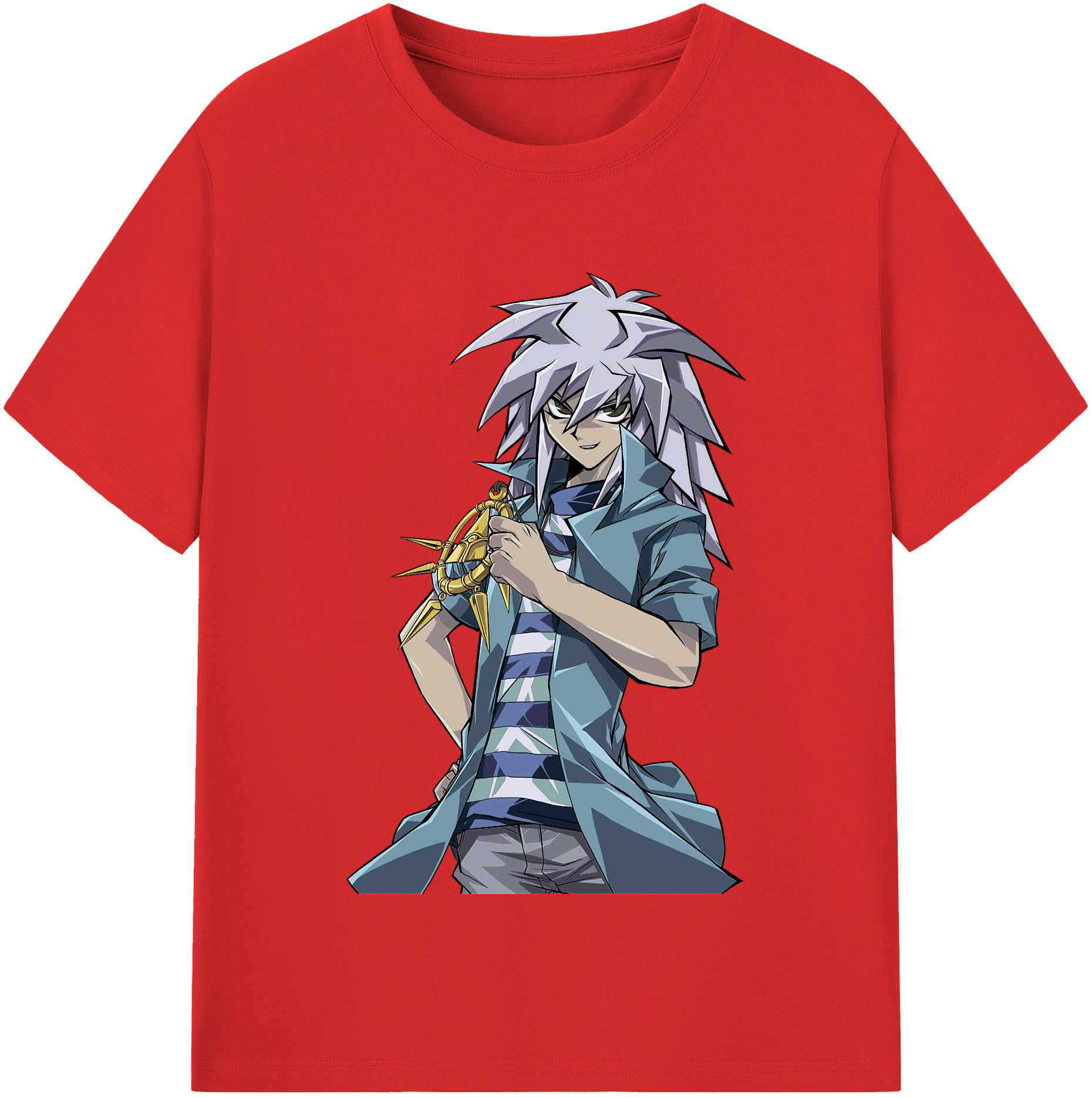 （画像用） 遊☆戯☆王 Yu-Gi-Oh! レディースカジュアルプリントTシャツ（綿100％）