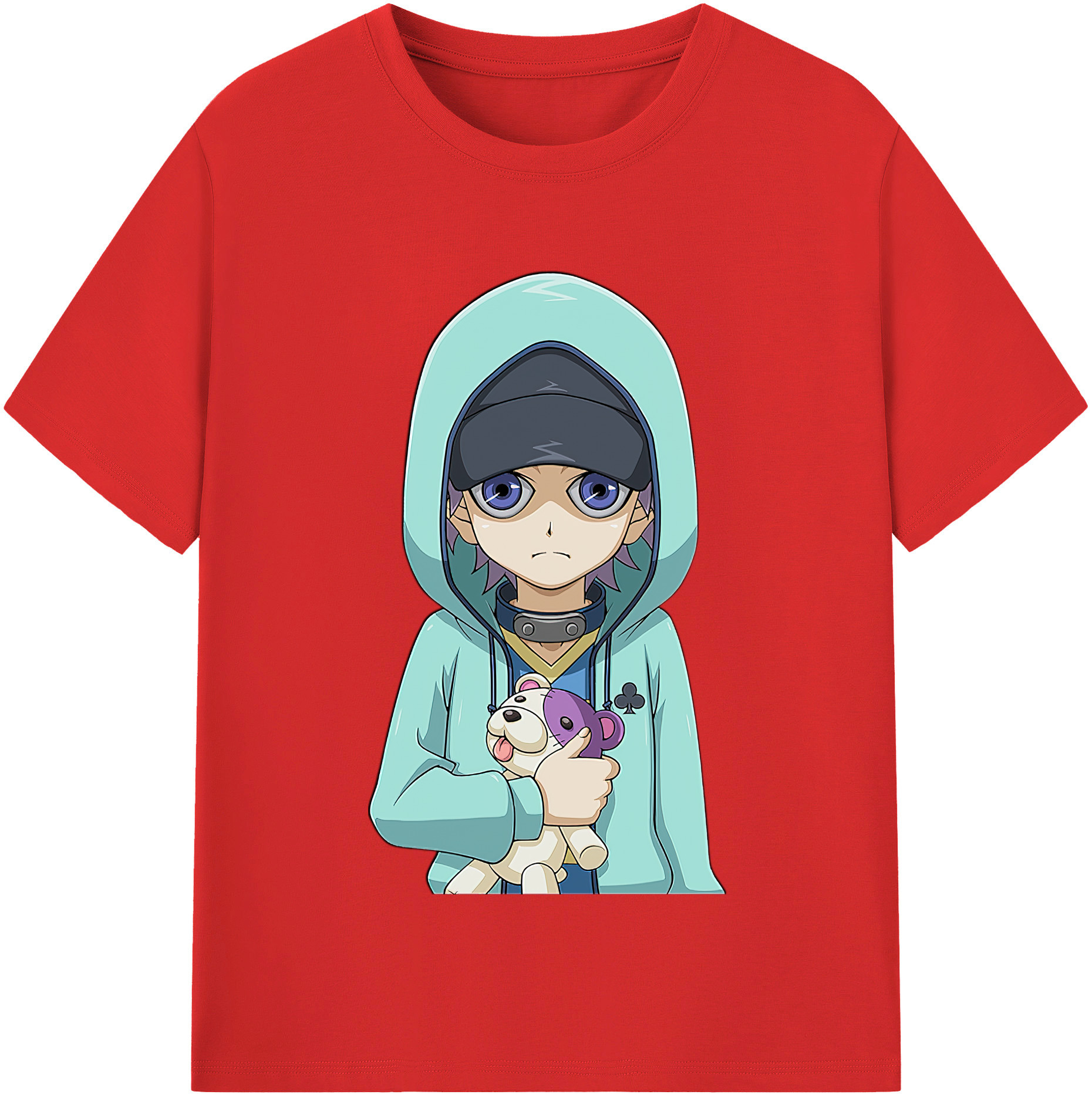 （画像用） 遊☆戯☆王 Yu-Gi-Oh! レディースカジュアルプリントTシャツ（綿100％）