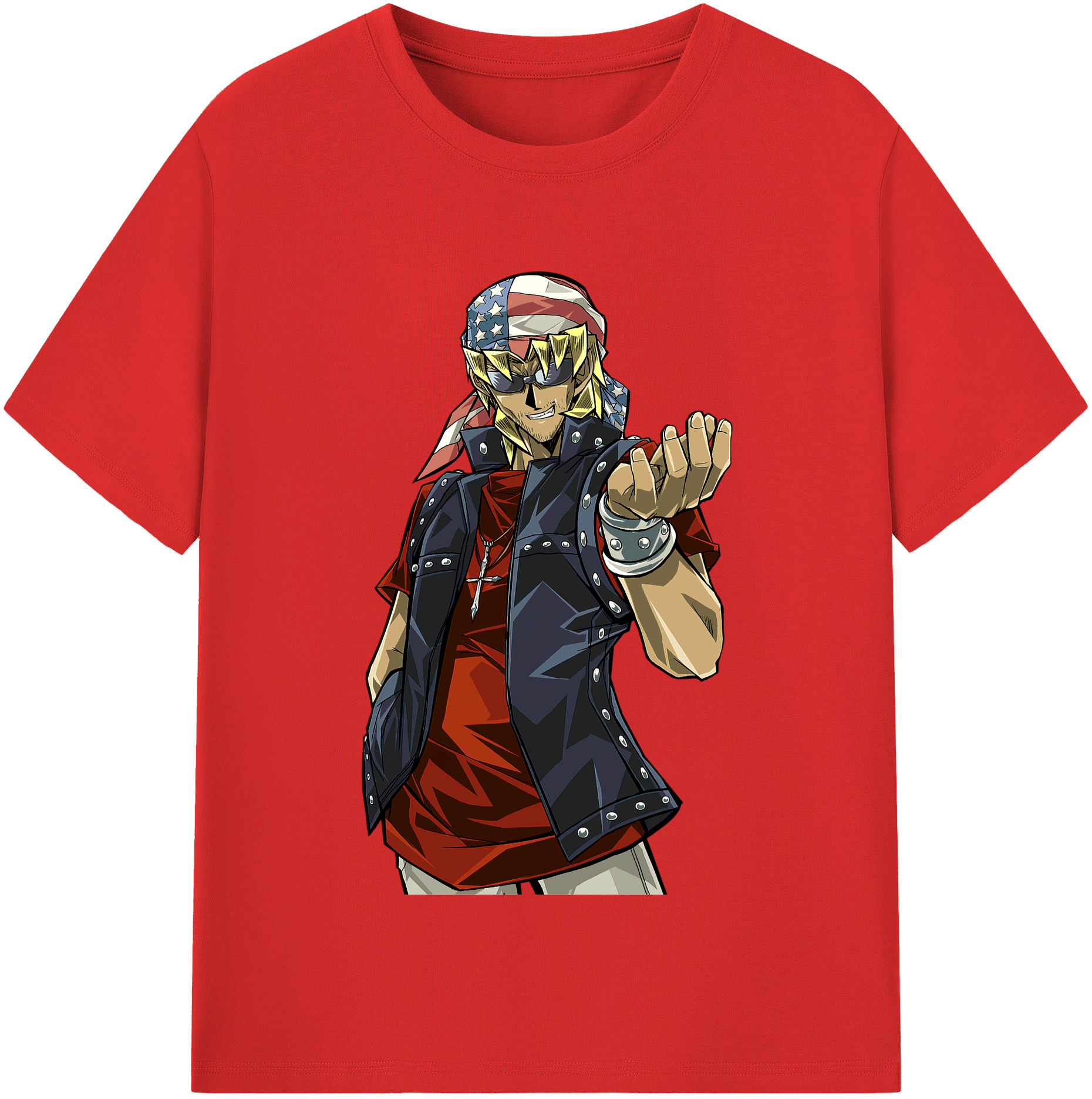 （画像用） 遊☆戯☆王 Yu-Gi-Oh! レディースカジュアルプリントTシャツ（綿100％）