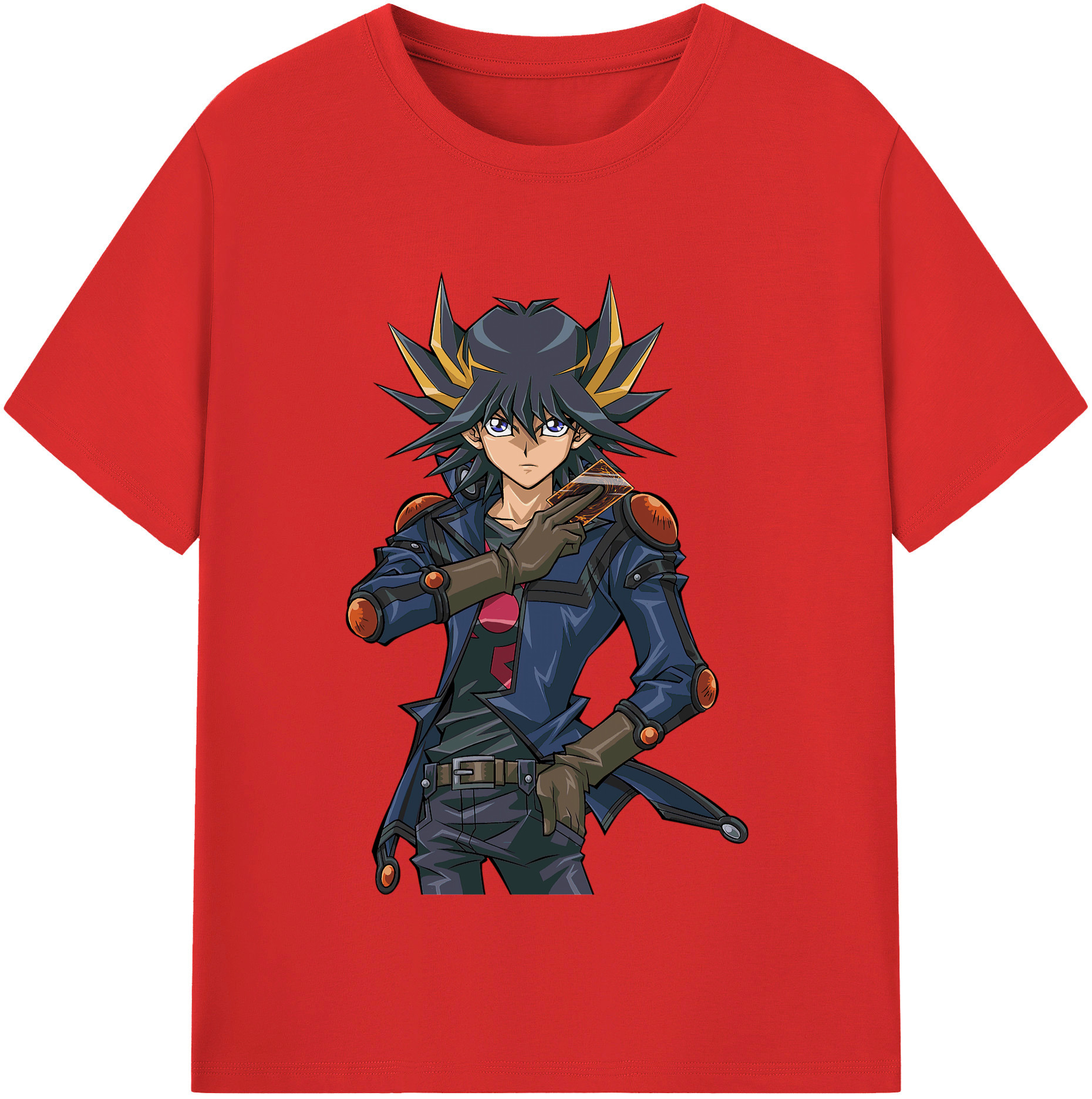 （画像用） 遊☆戯☆王 Yu-Gi-Oh! レディースカジュアルプリントTシャツ（綿100％）