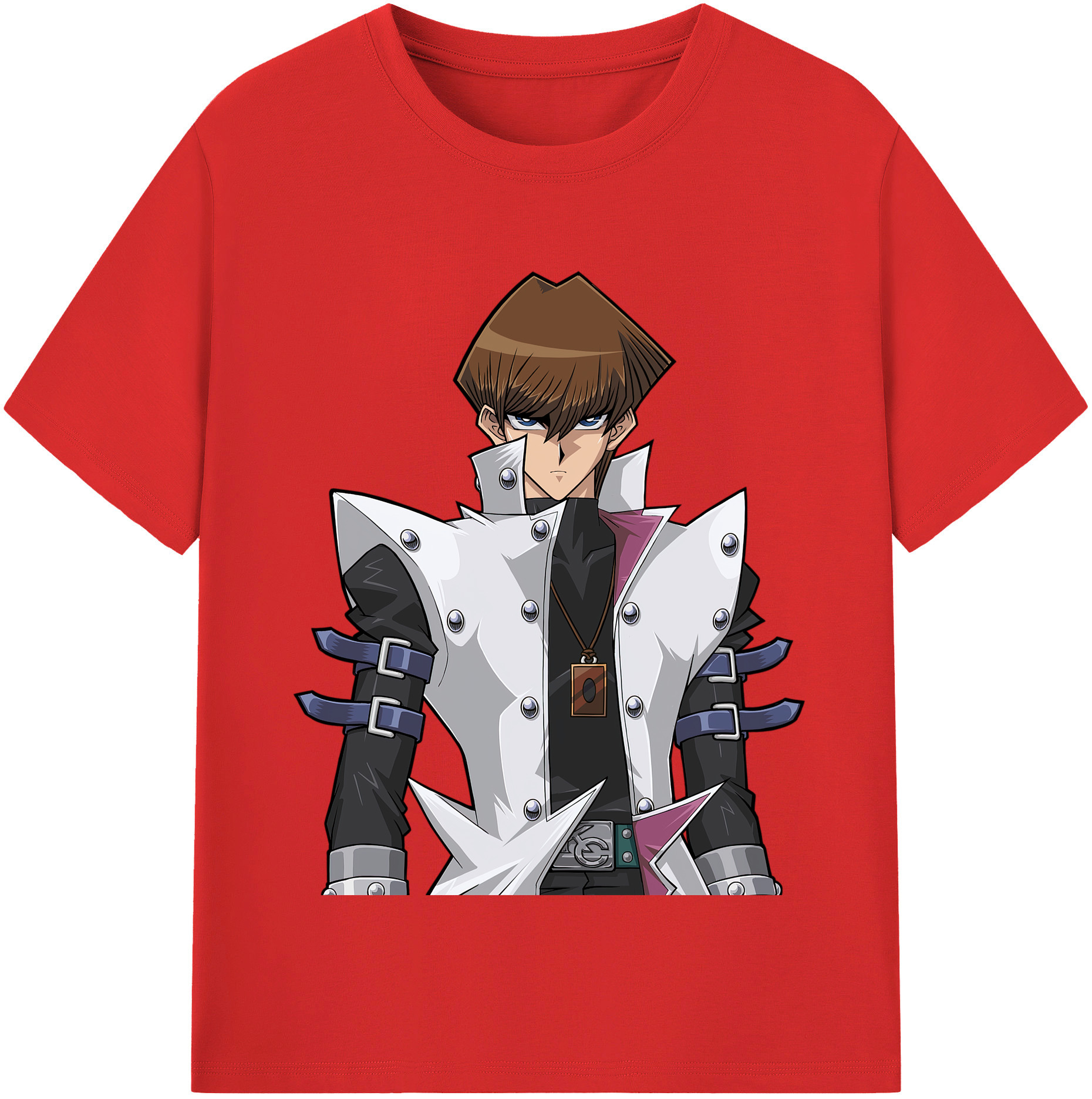 （画像用） 遊☆戯☆王 Yu-Gi-Oh! レディースカジュアルプリントTシャツ（綿100％）
