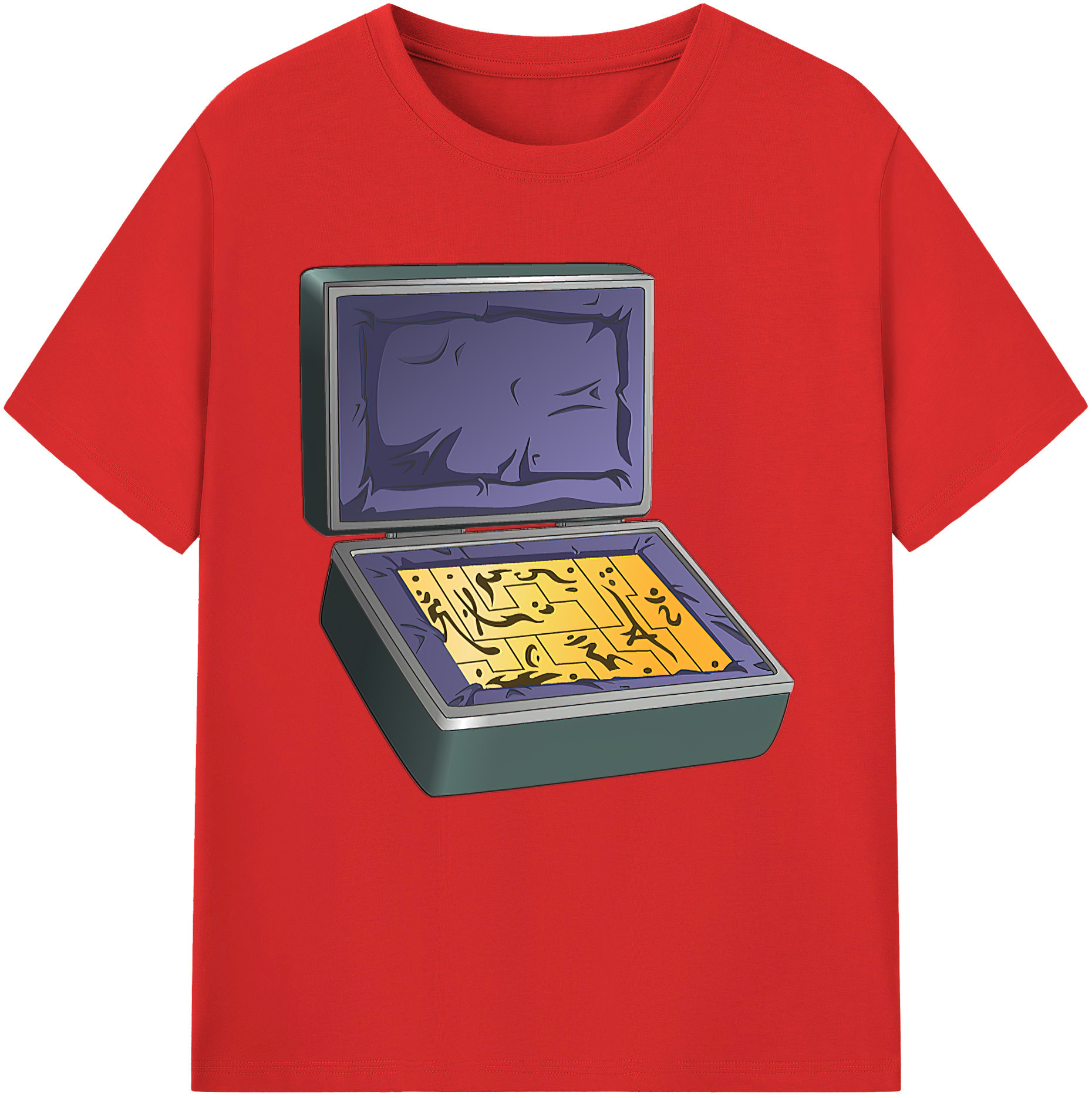 （画像用） 遊☆戯☆王 Yu-Gi-Oh! レディースカジュアルプリントTシャツ（綿100％）