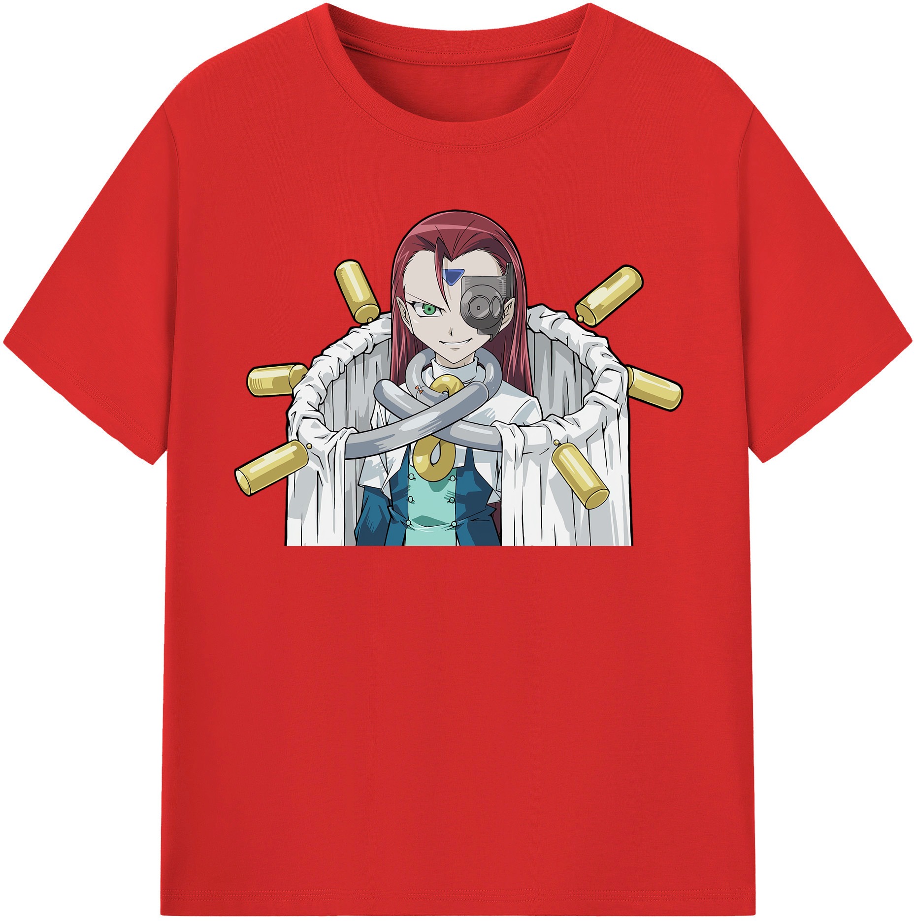 （画像用） 遊☆戯☆王 Yu-Gi-Oh! レディースカジュアルプリントTシャツ（綿100％）