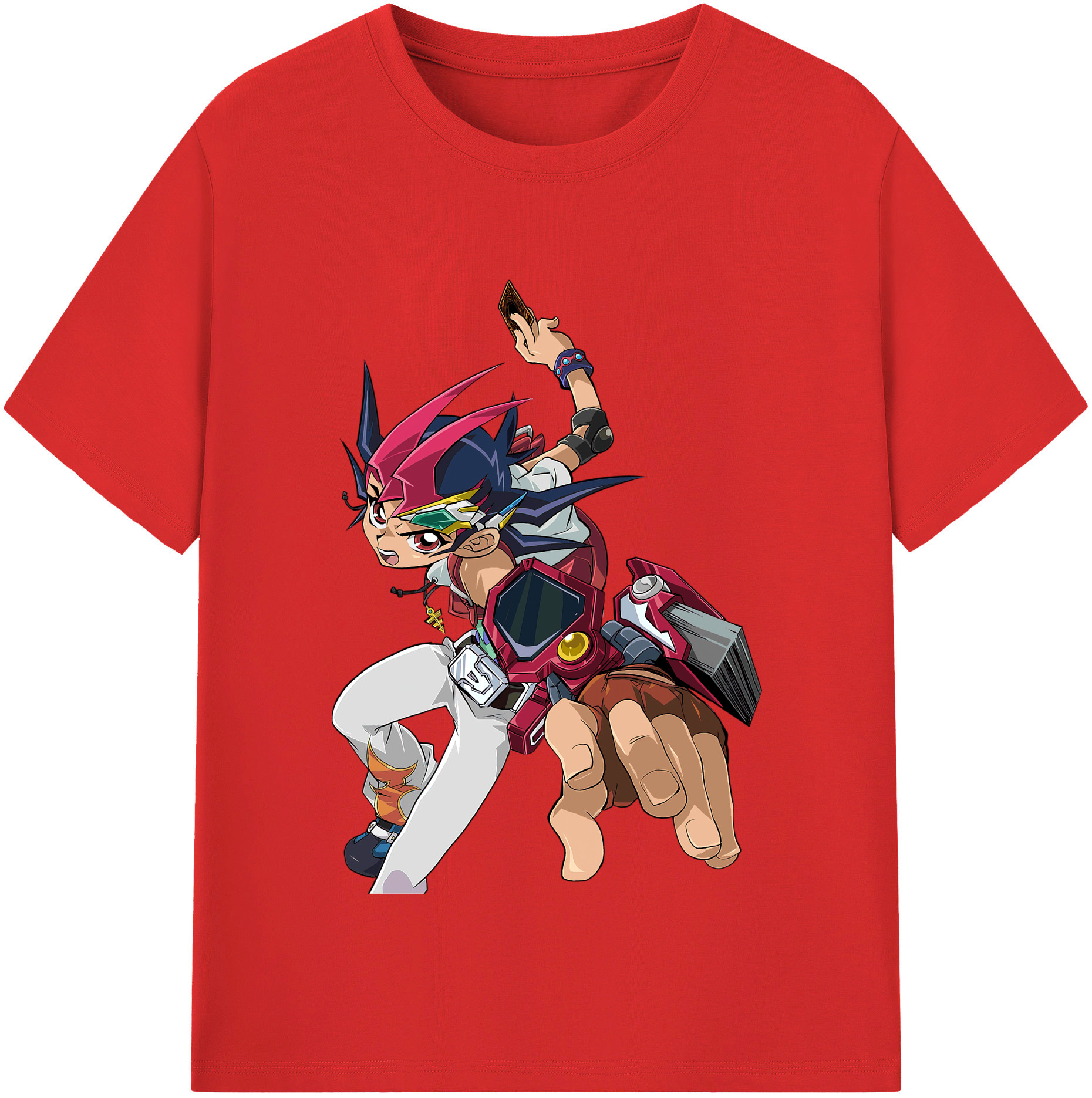 （画像用） 遊☆戯☆王 Yu-Gi-Oh! レディースカジュアルプリントTシャツ（綿100％）