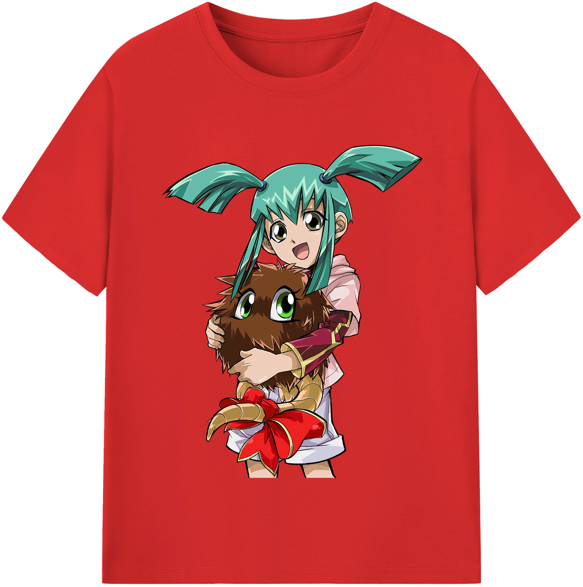 （画像用） 遊☆戯☆王 Yu-Gi-Oh! レディースカジュアルプリントTシャツ（綿100％）