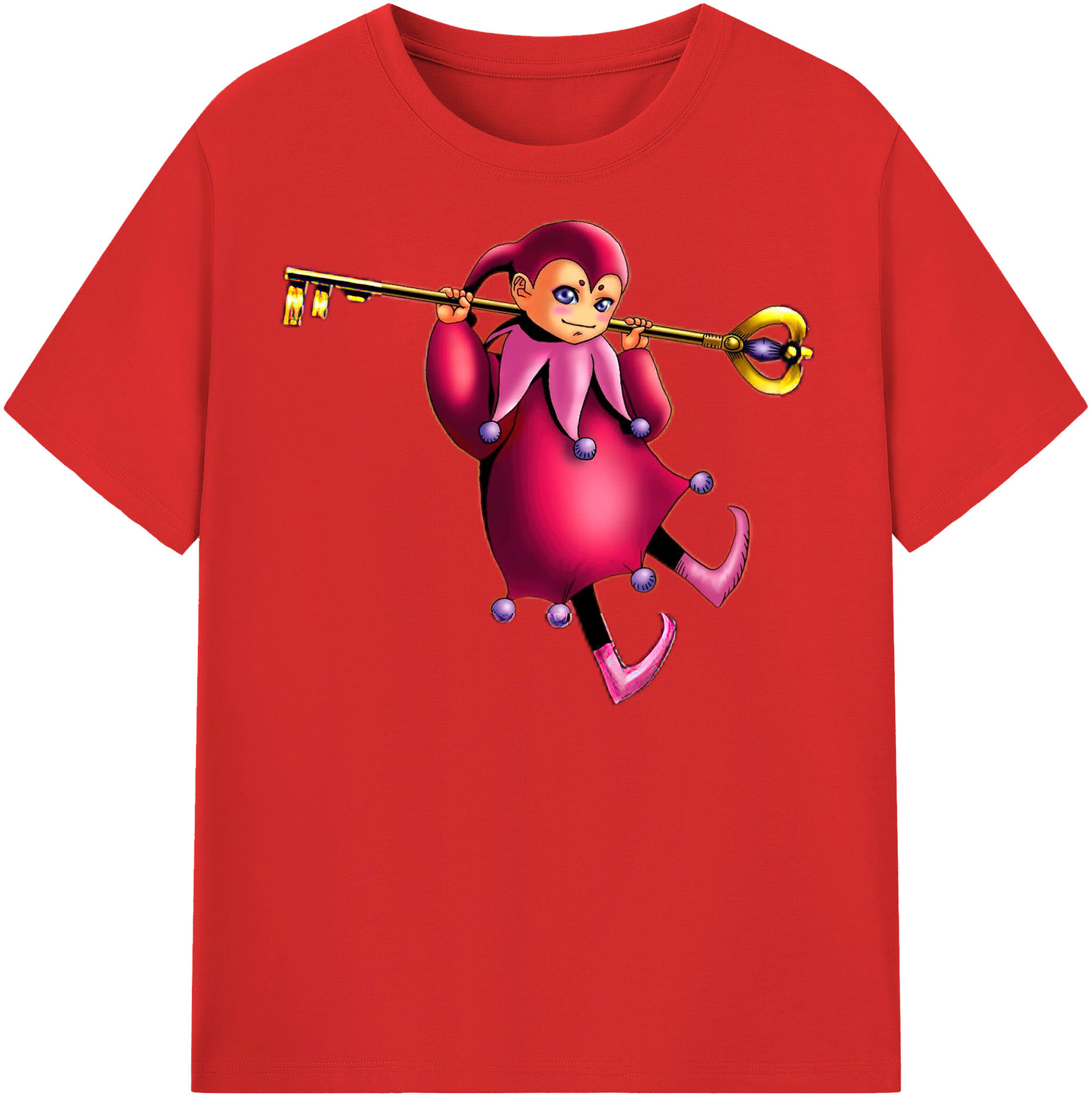 （画像用） 遊☆戯☆王 Yu-Gi-Oh! レディースカジュアルプリントTシャツ（綿100％）