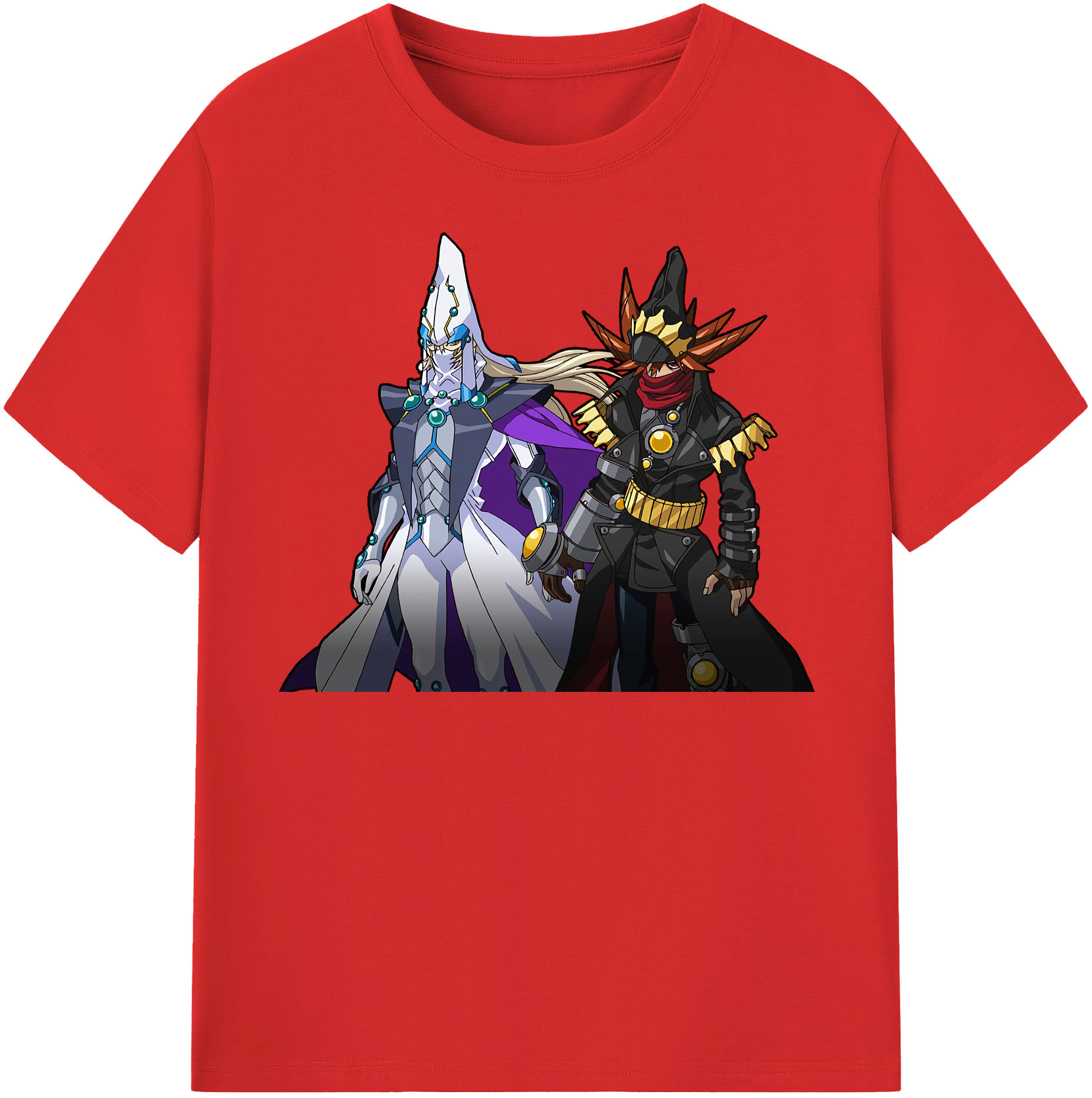 （画像用） 遊☆戯☆王 Yu-Gi-Oh! レディースカジュアルプリントTシャツ（綿100％）