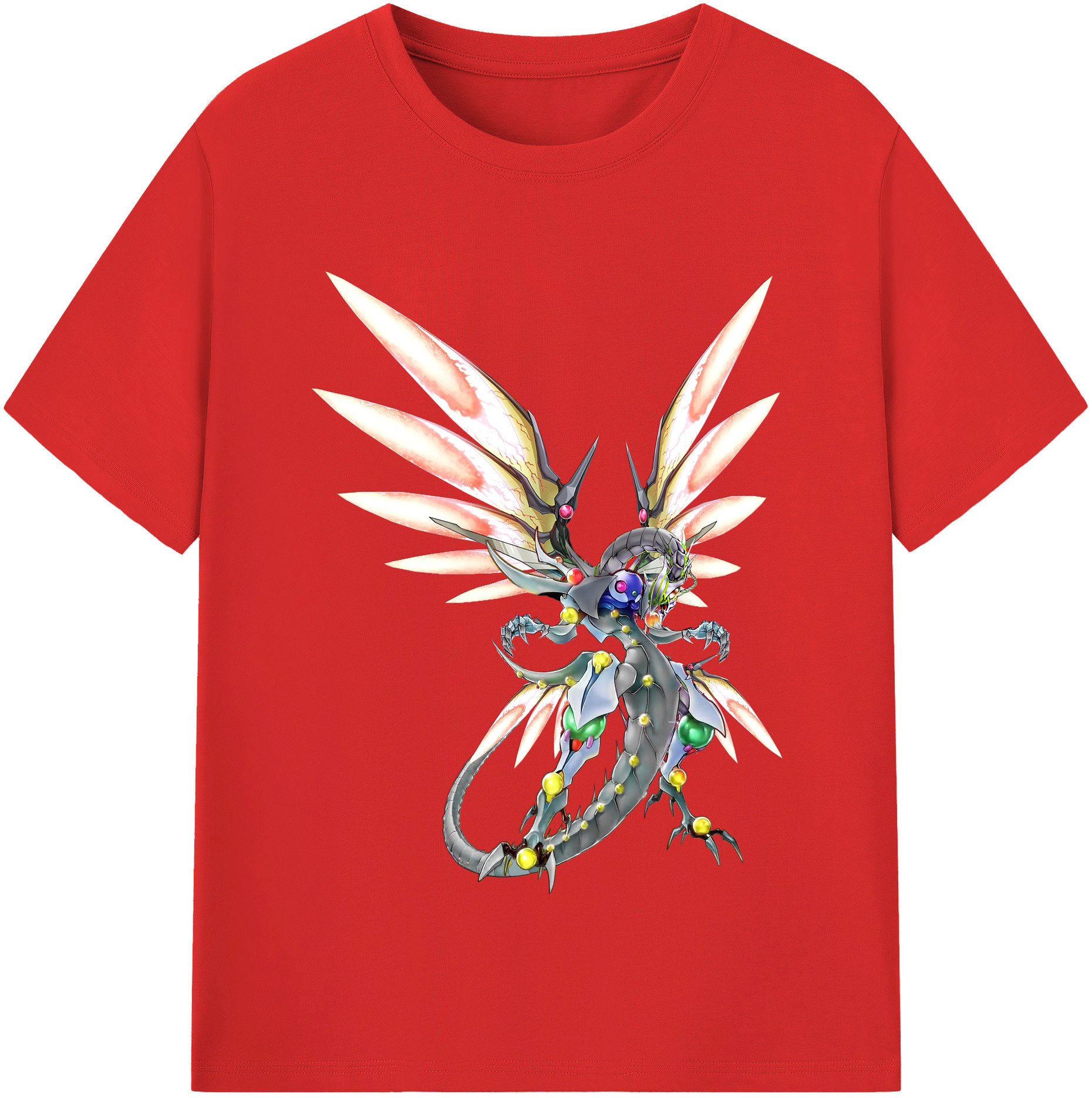 （画像用） 遊☆戯☆王 Yu-Gi-Oh! レディースカジュアルプリントTシャツ（綿100％）