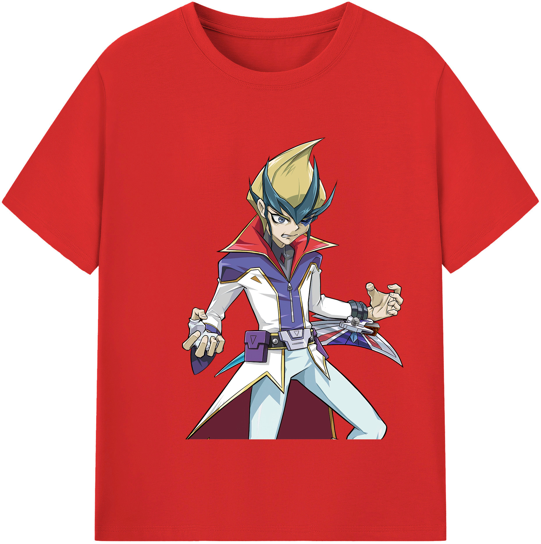 （画像用） 遊☆戯☆王 Yu-Gi-Oh! レディースカジュアルプリントTシャツ（綿100％）