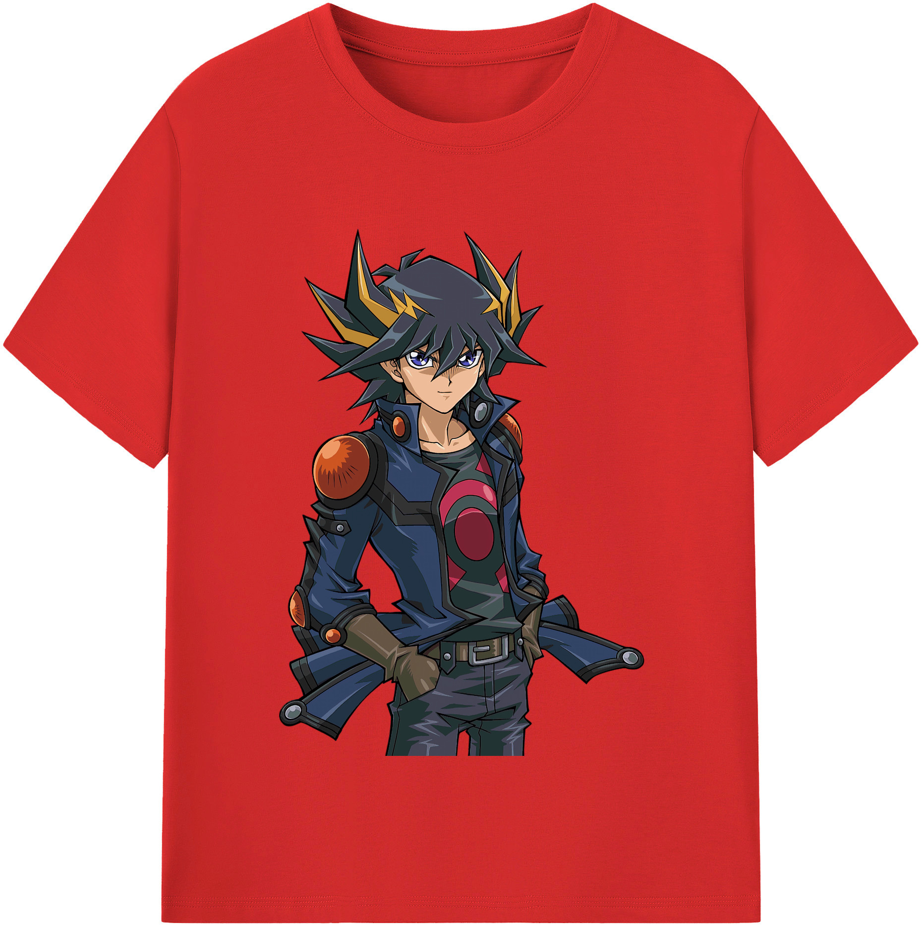 （画像用） 遊☆戯☆王 Yu-Gi-Oh! レディースカジュアルプリントTシャツ（綿100％）