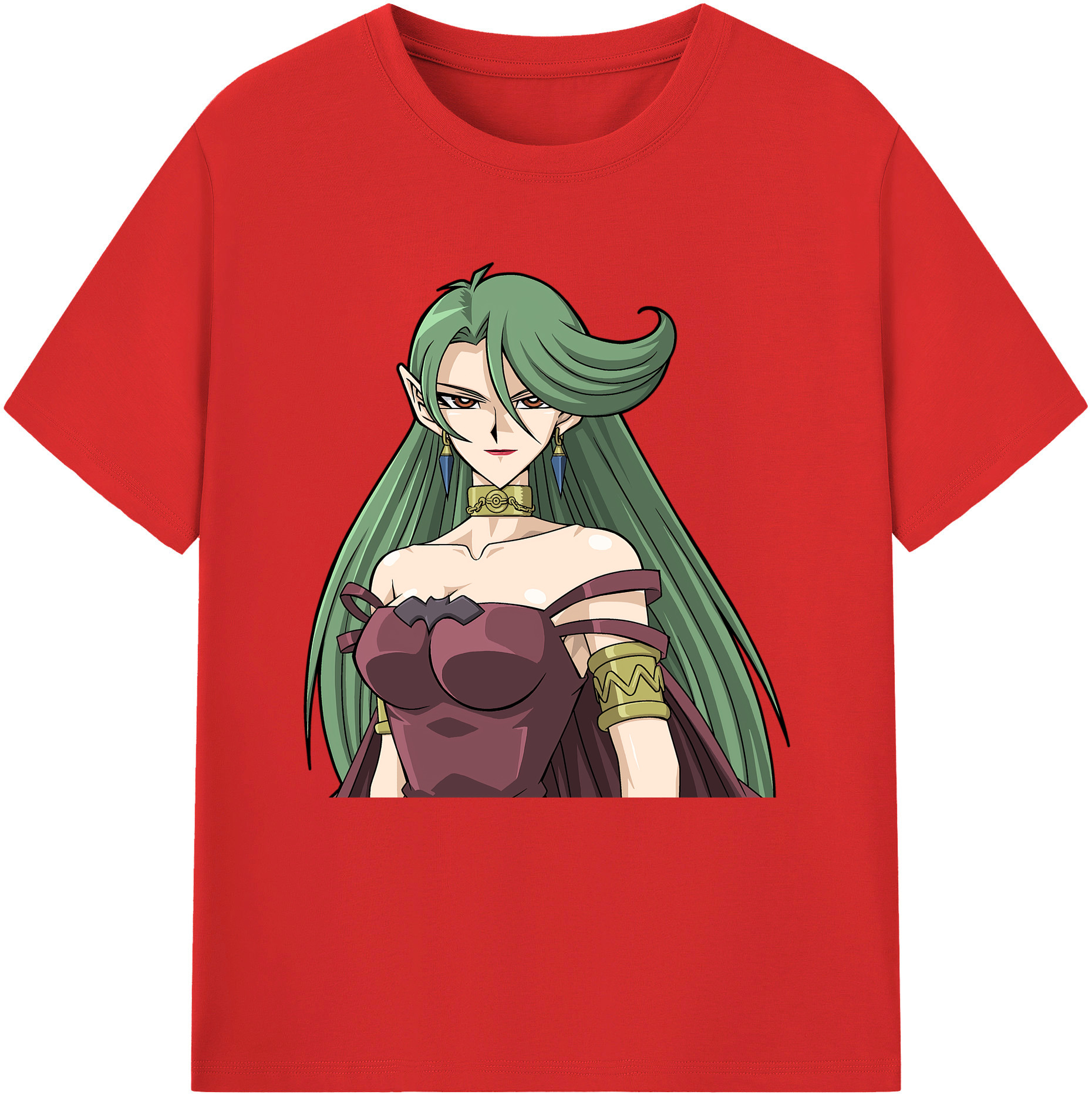 （画像用） 遊☆戯☆王 Yu-Gi-Oh! レディースカジュアルプリントTシャツ（綿100％）