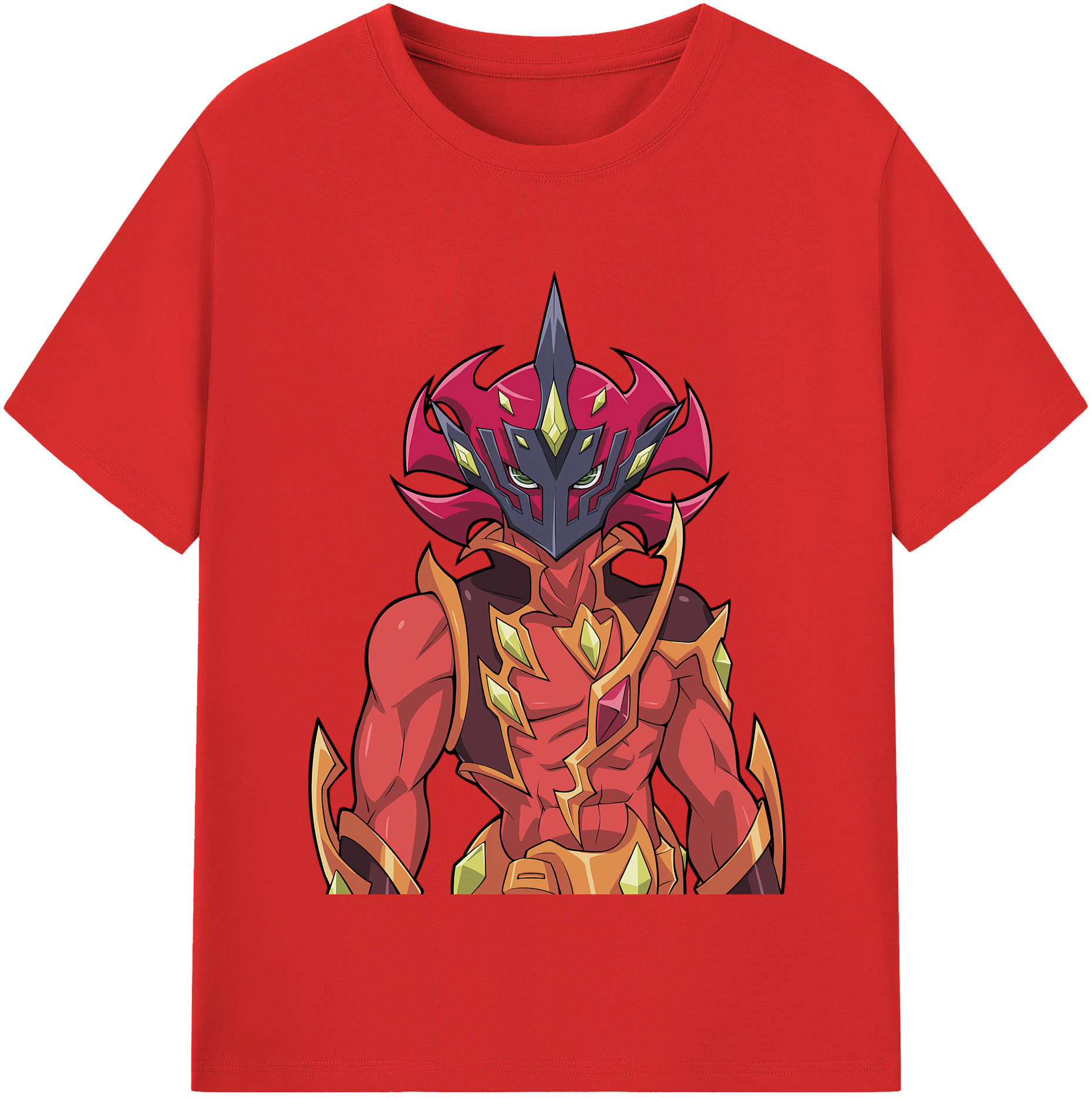 （画像用） 遊☆戯☆王 Yu-Gi-Oh! レディースカジュアルプリントTシャツ（綿100％）