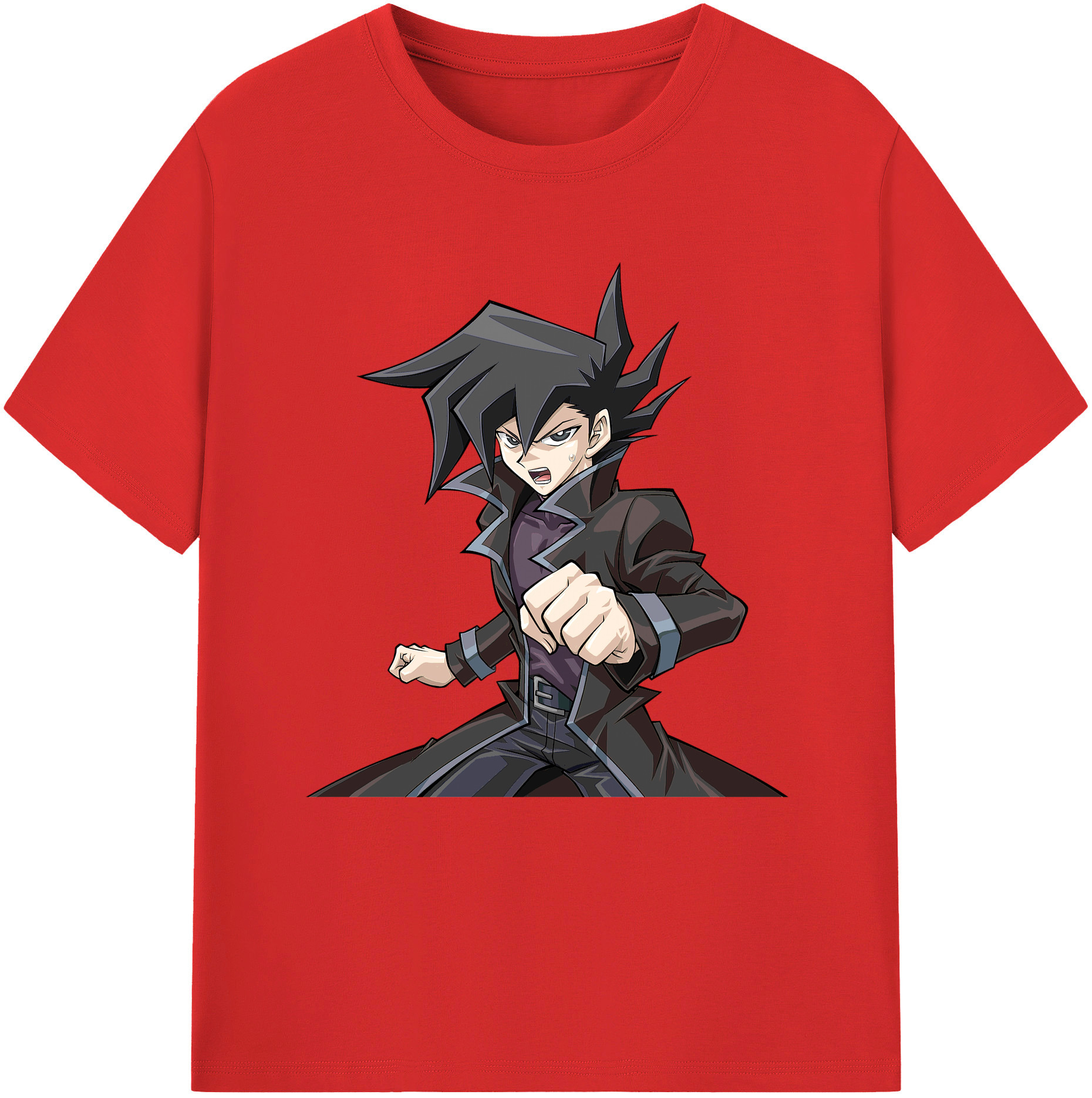 （画像用） 遊☆戯☆王 Yu-Gi-Oh! レディースカジュアルプリントTシャツ（綿100％）