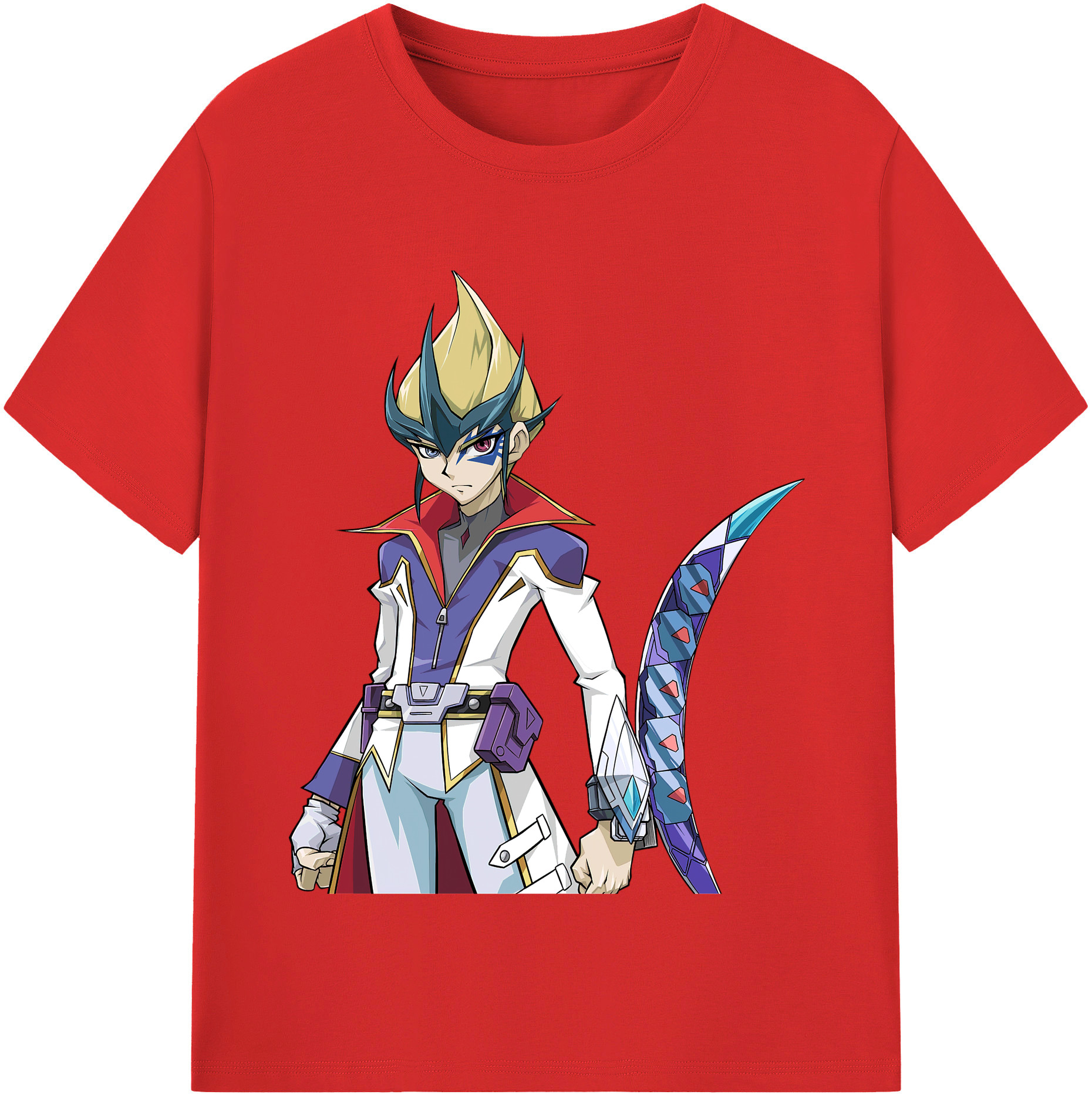 （画像用） 遊☆戯☆王 Yu-Gi-Oh! レディースカジュアルプリントTシャツ（綿100％）
