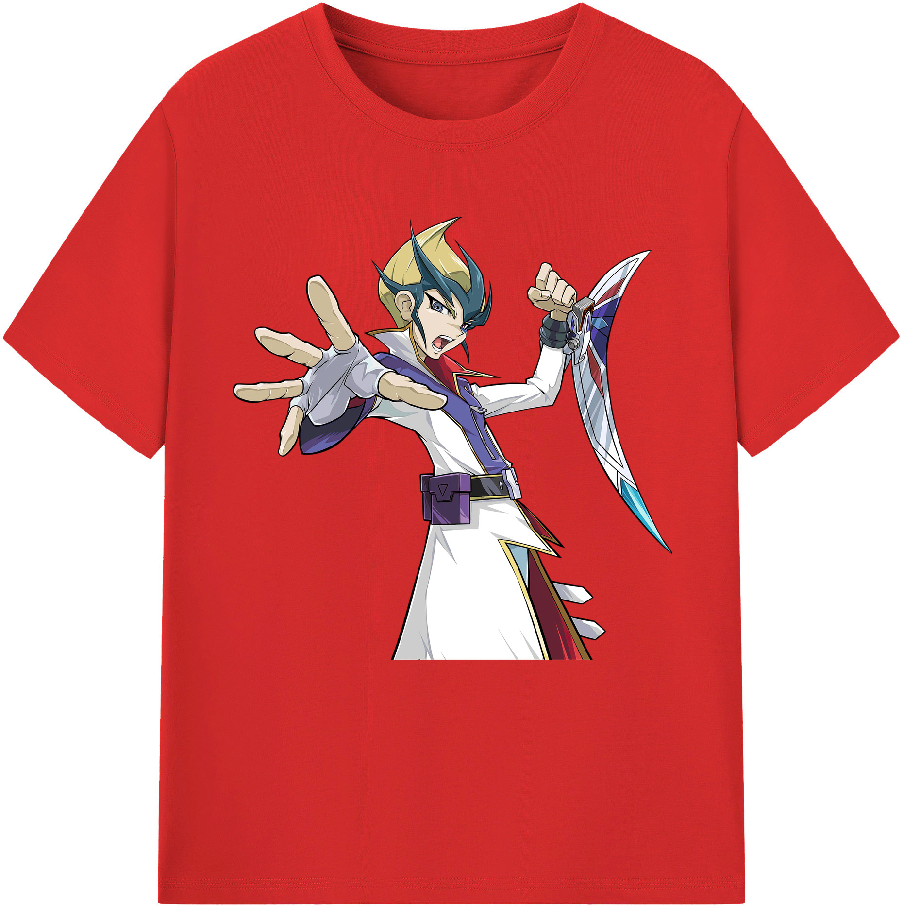 （画像用） 遊☆戯☆王 Yu-Gi-Oh! レディースカジュアルプリントTシャツ（綿100％）