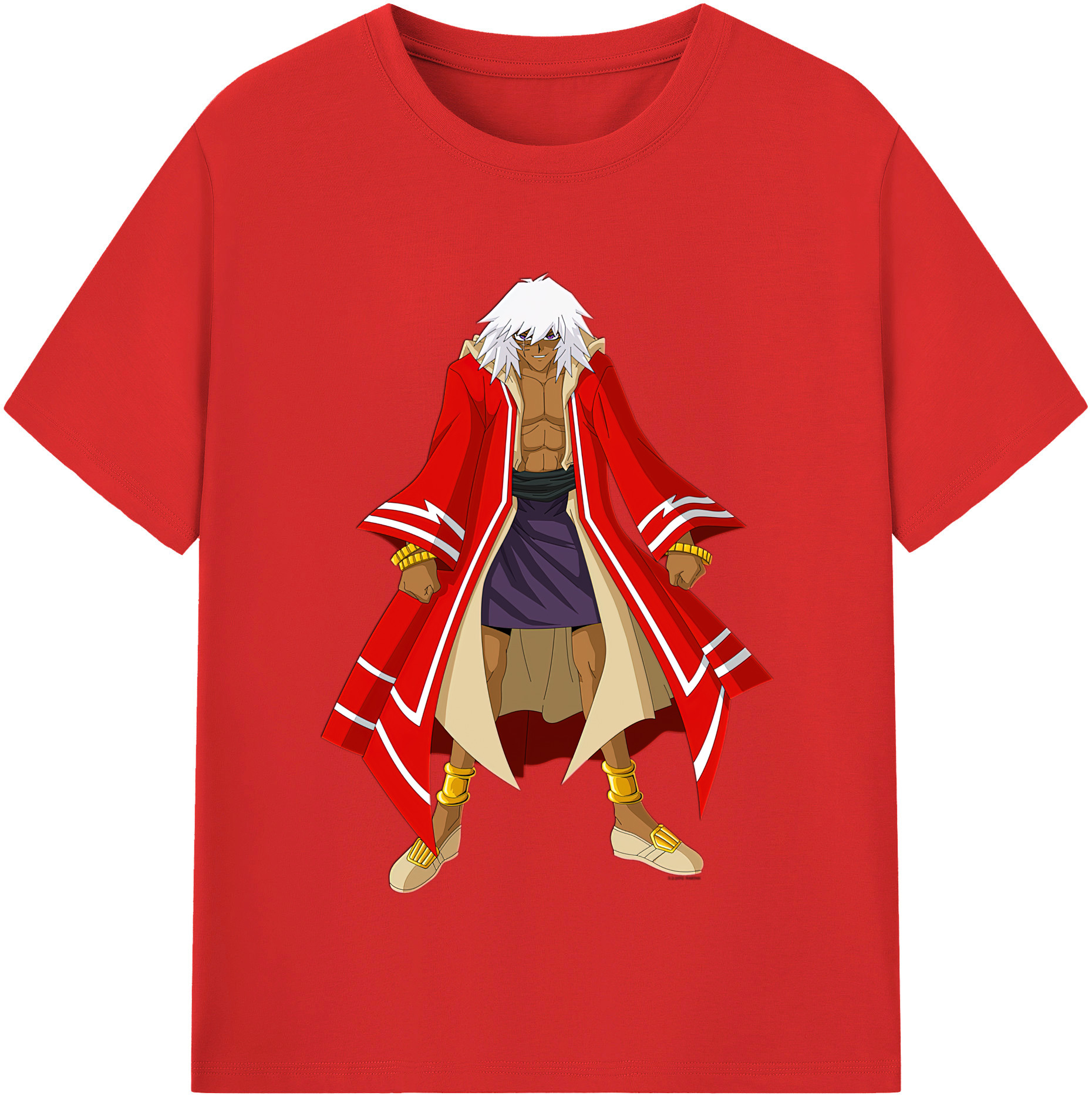 （画像用） 遊☆戯☆王 Yu-Gi-Oh! レディースカジュアルプリントTシャツ（綿100％）
