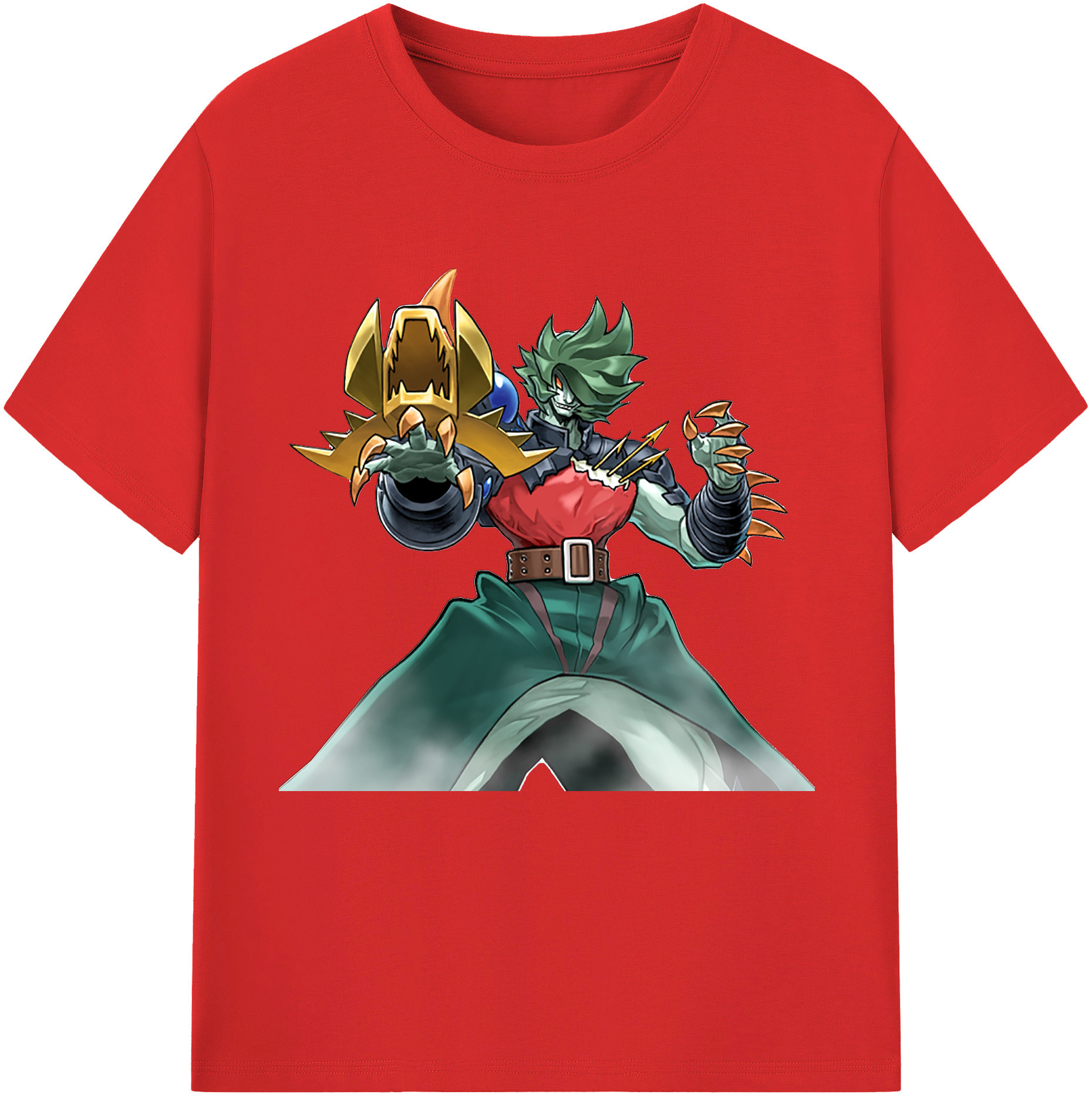 （画像用） 遊☆戯☆王 Yu-Gi-Oh! レディースカジュアルプリントTシャツ（綿100％）