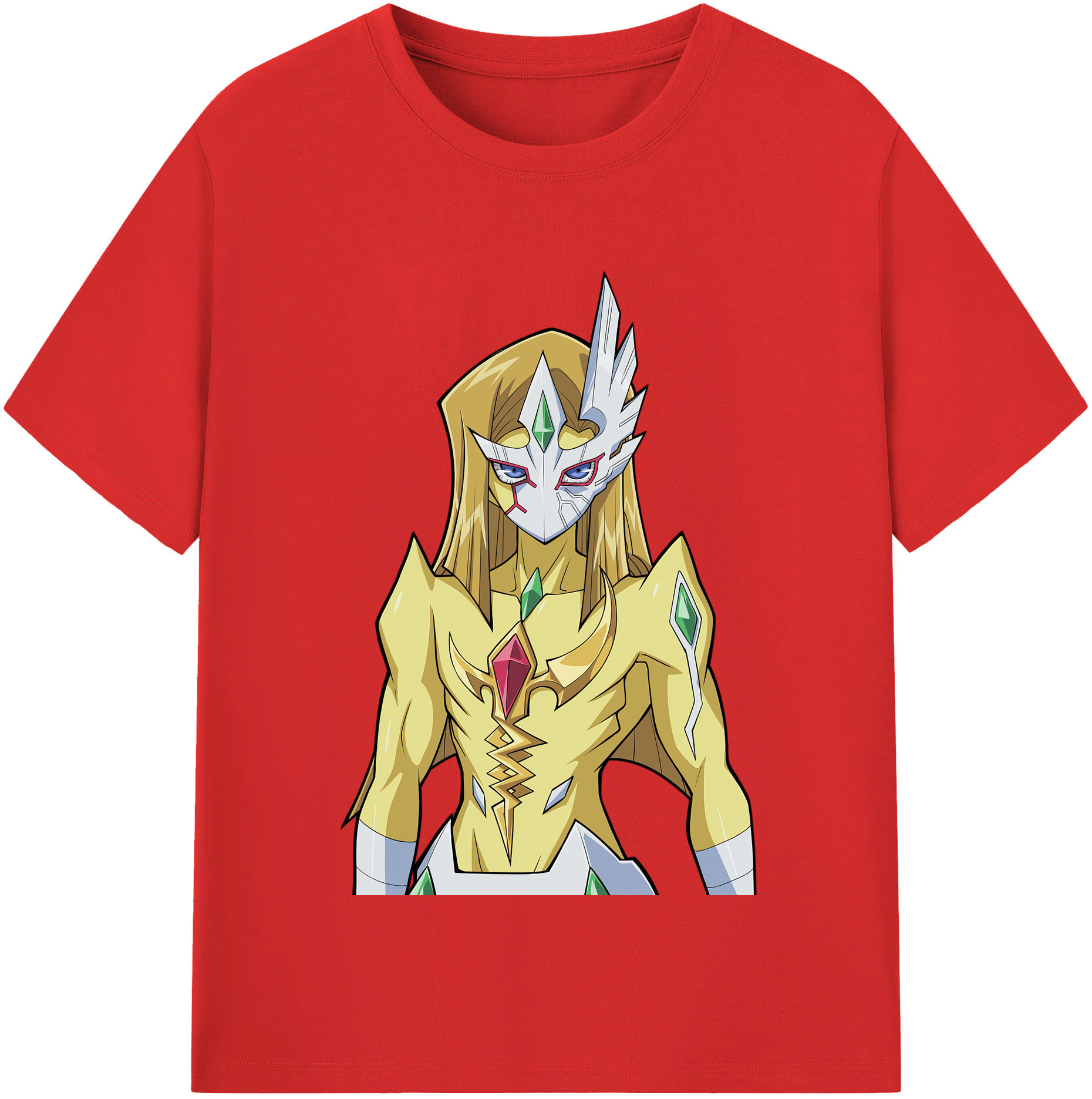 （画像用） 遊☆戯☆王 Yu-Gi-Oh! レディースカジュアルプリントTシャツ（綿100％）